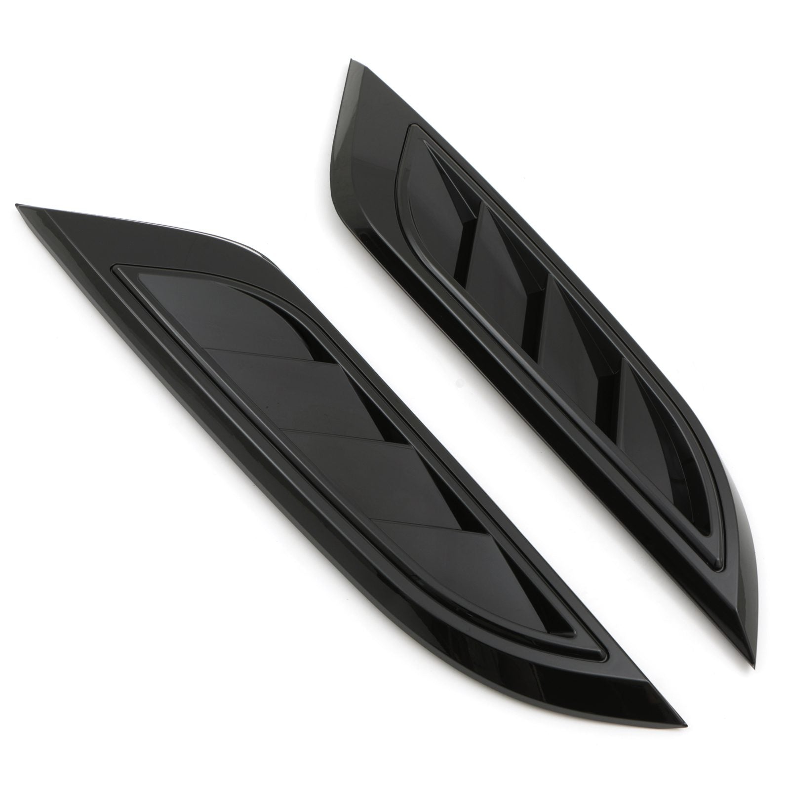 Predator 4x4 Black ABS Bonnet Vents To Fit Land Rover Defender L663 2020+