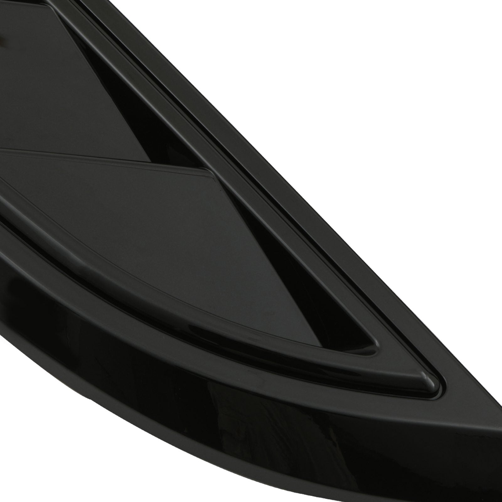 Predator 4x4 Black ABS Bonnet Vents To Fit Land Rover Defender L663 2020+