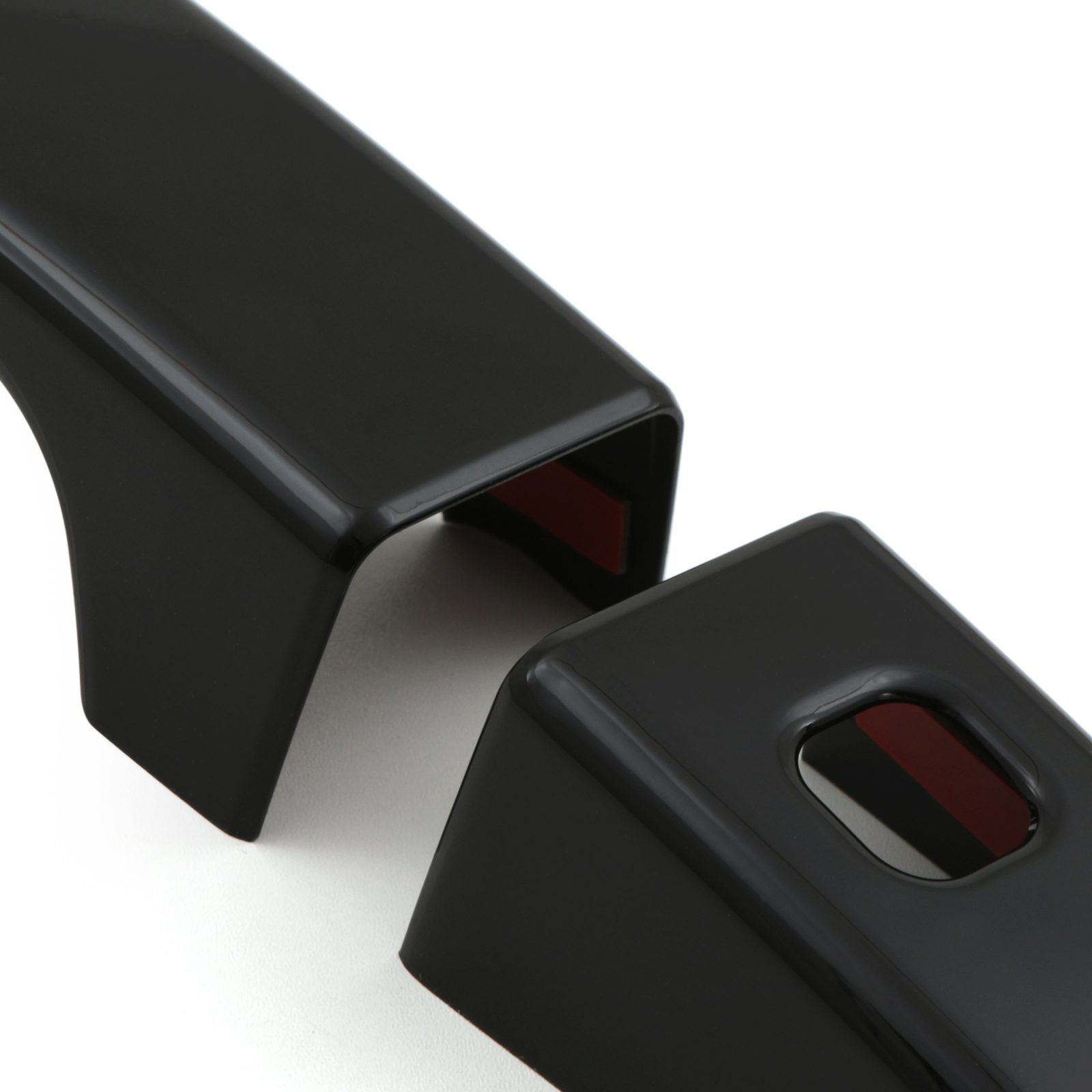 Predator 4x4 Gloss Black Door Handle Covers To Fit Land Rover Defender 110 130 L663 2020+