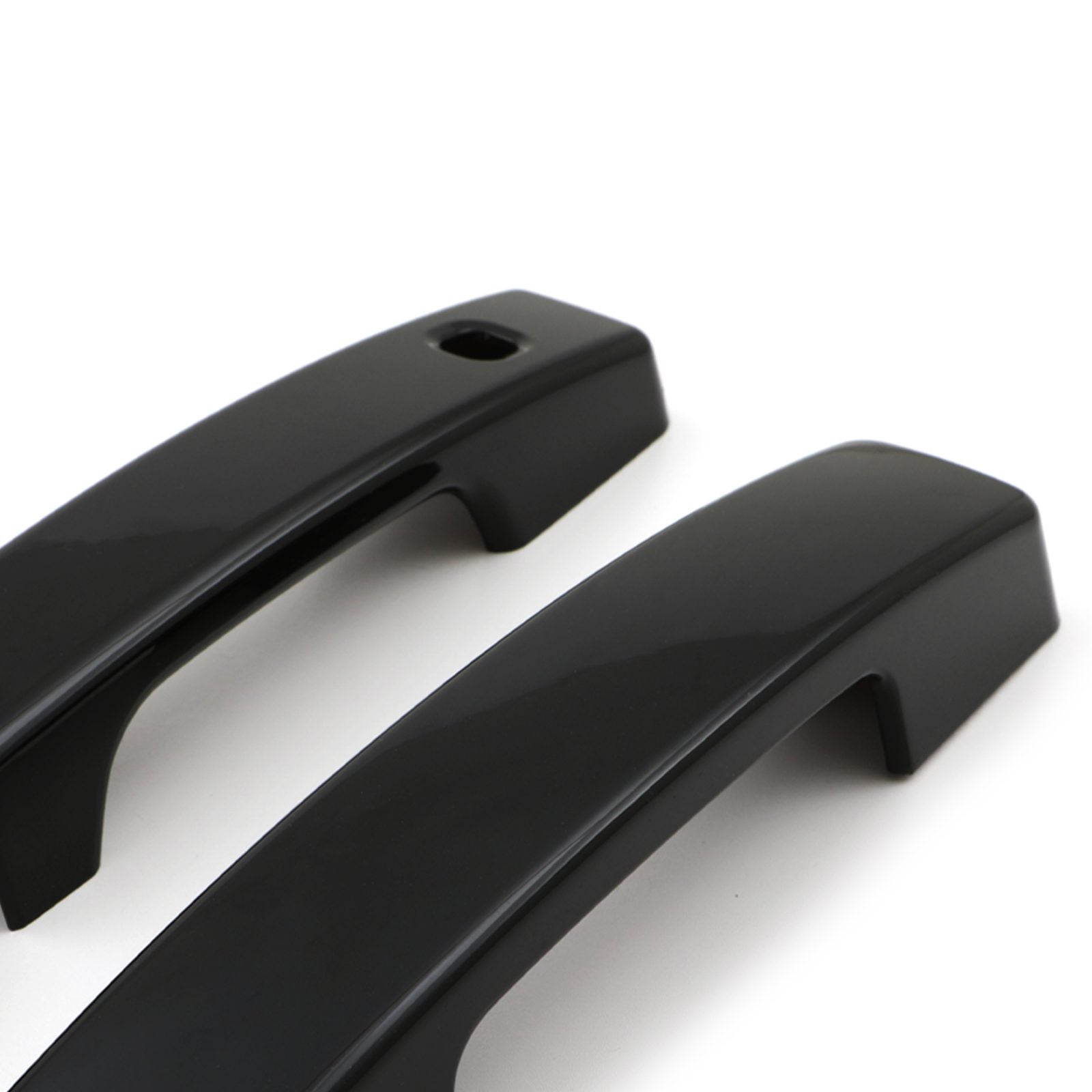 Predator 4x4 Gloss Black Door Handle Covers To Fit Land Rover Defender 110 130 L663 2020+