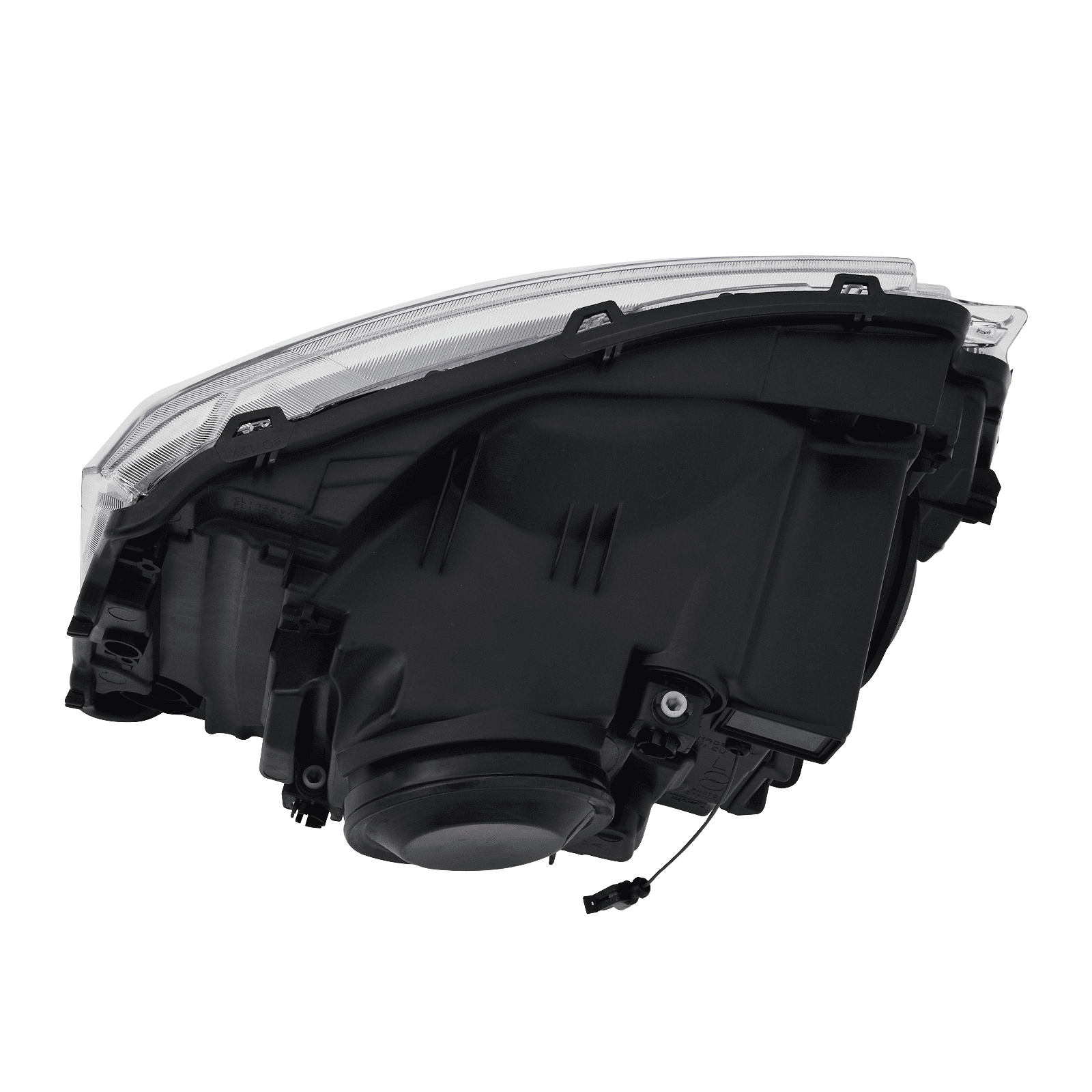 Predator 4x4 Defender Style Front LED Headlights To Fit Land Rover Discovery 4 L319 13-16