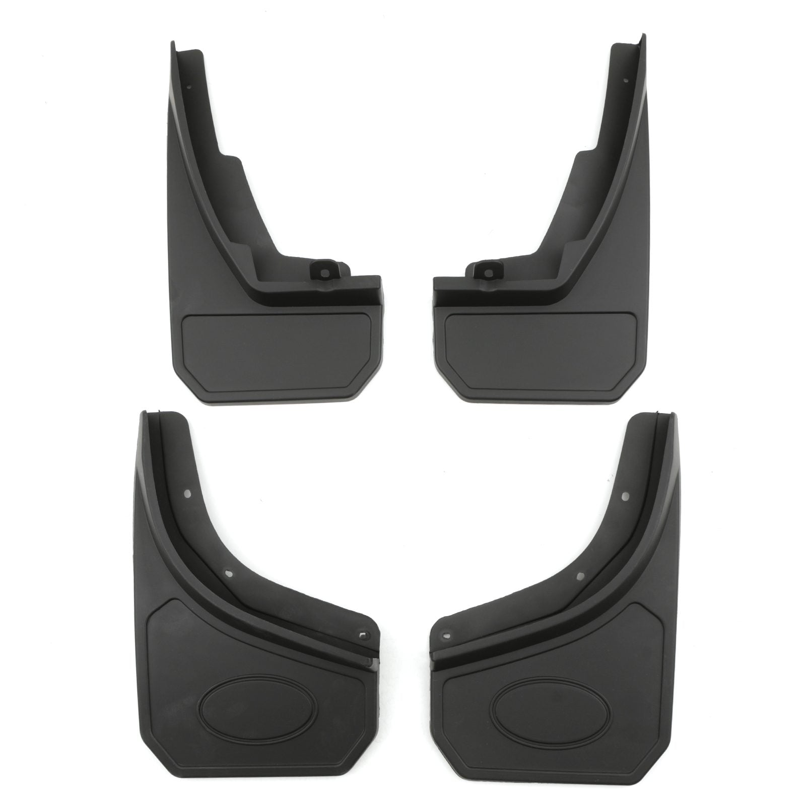 Predator 4x4 Matte Black Mud Flaps To Fit Land Rover Defender 90 110 130 L663 2020+
