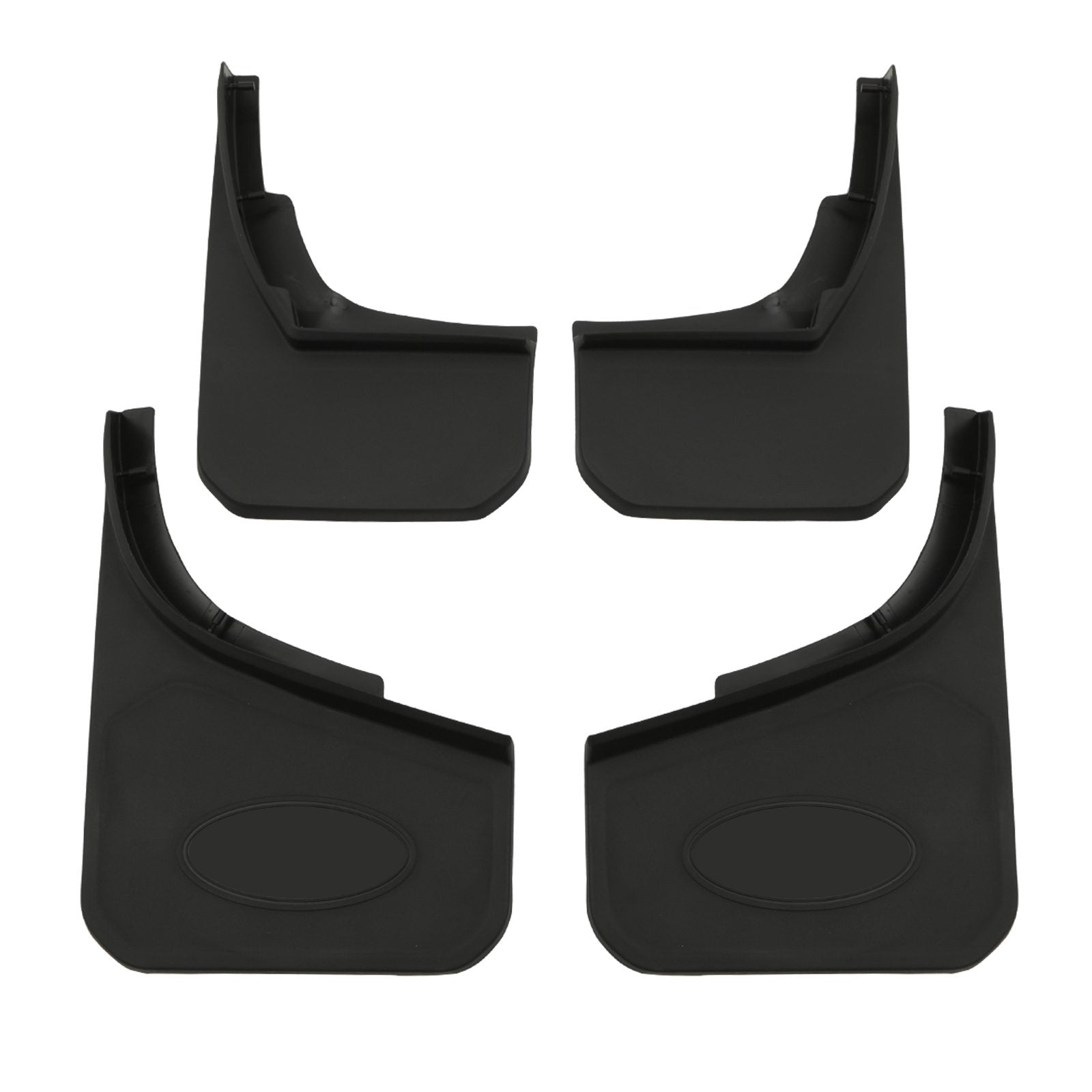 Predator 4x4 Black Mud Flaps To Fit Land Rover Defender 90 110 130 L663 2020+