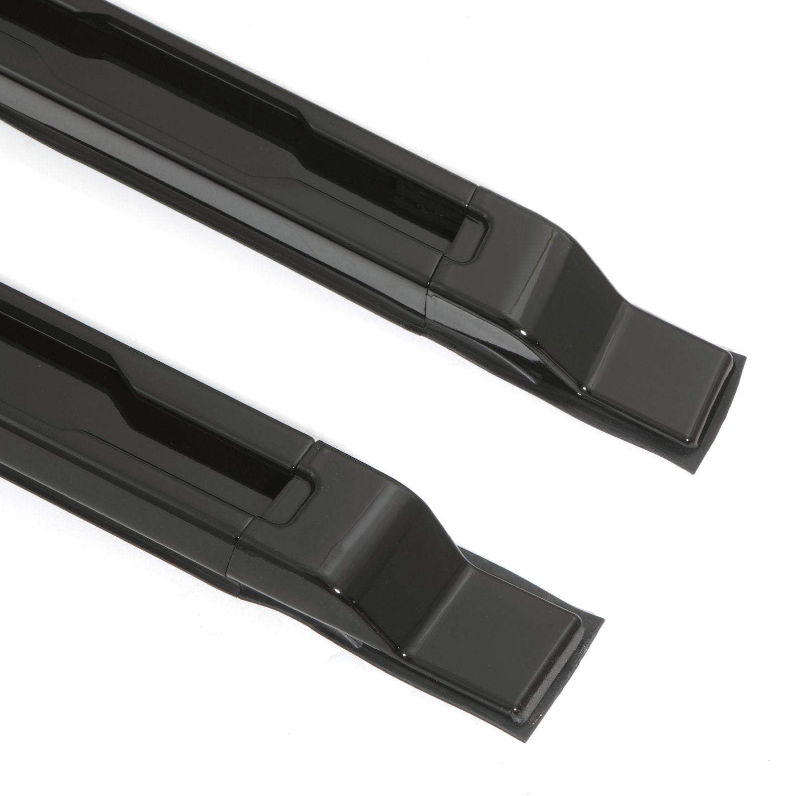 Predator 4x4 Gloss Black Aluminium Roof Rails To Fit Land Rover Defender 90 L663 2020+