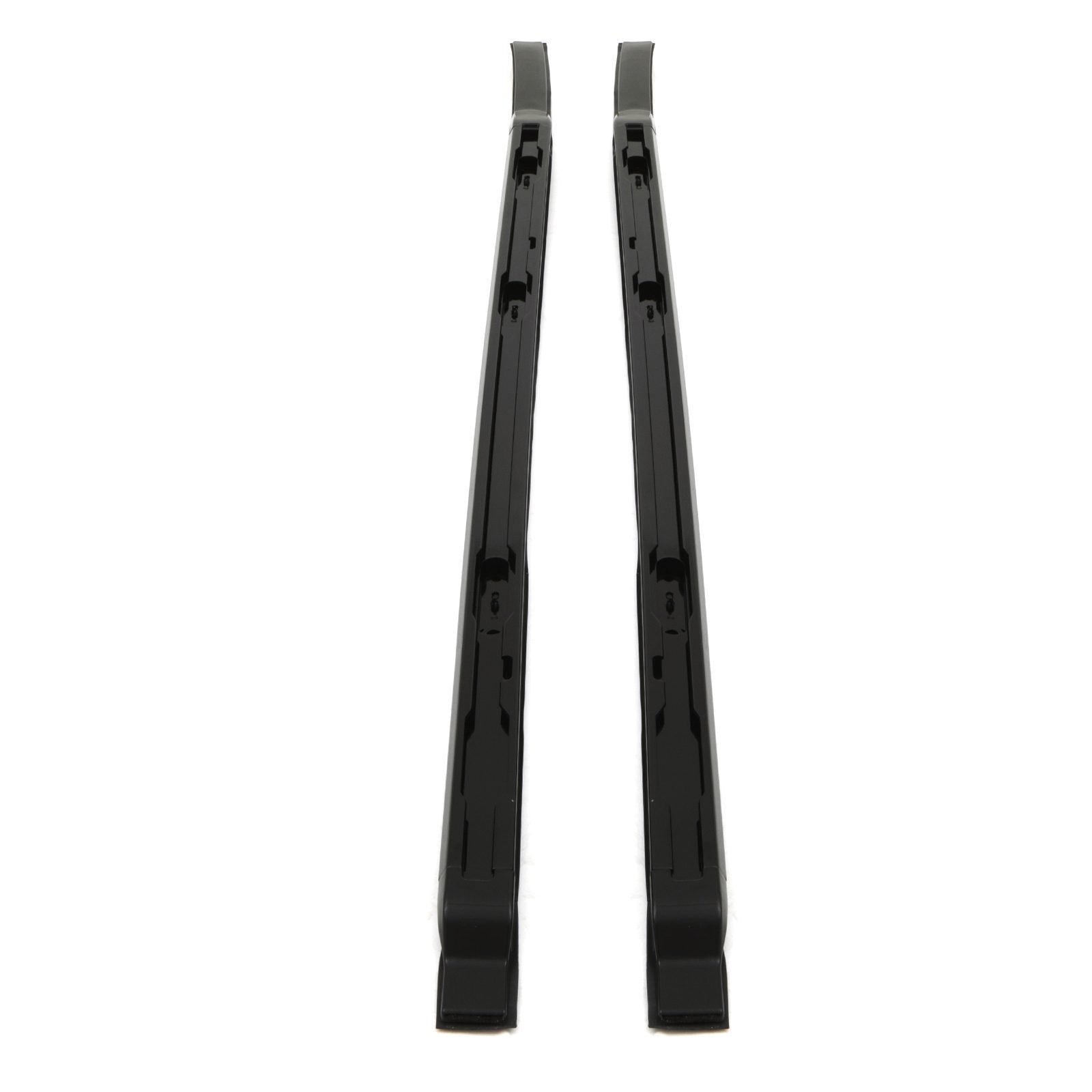 Predator 4x4 Gloss Black Aluminium Roof Rails To Fit Land Rover Defender 90 L663 2020+