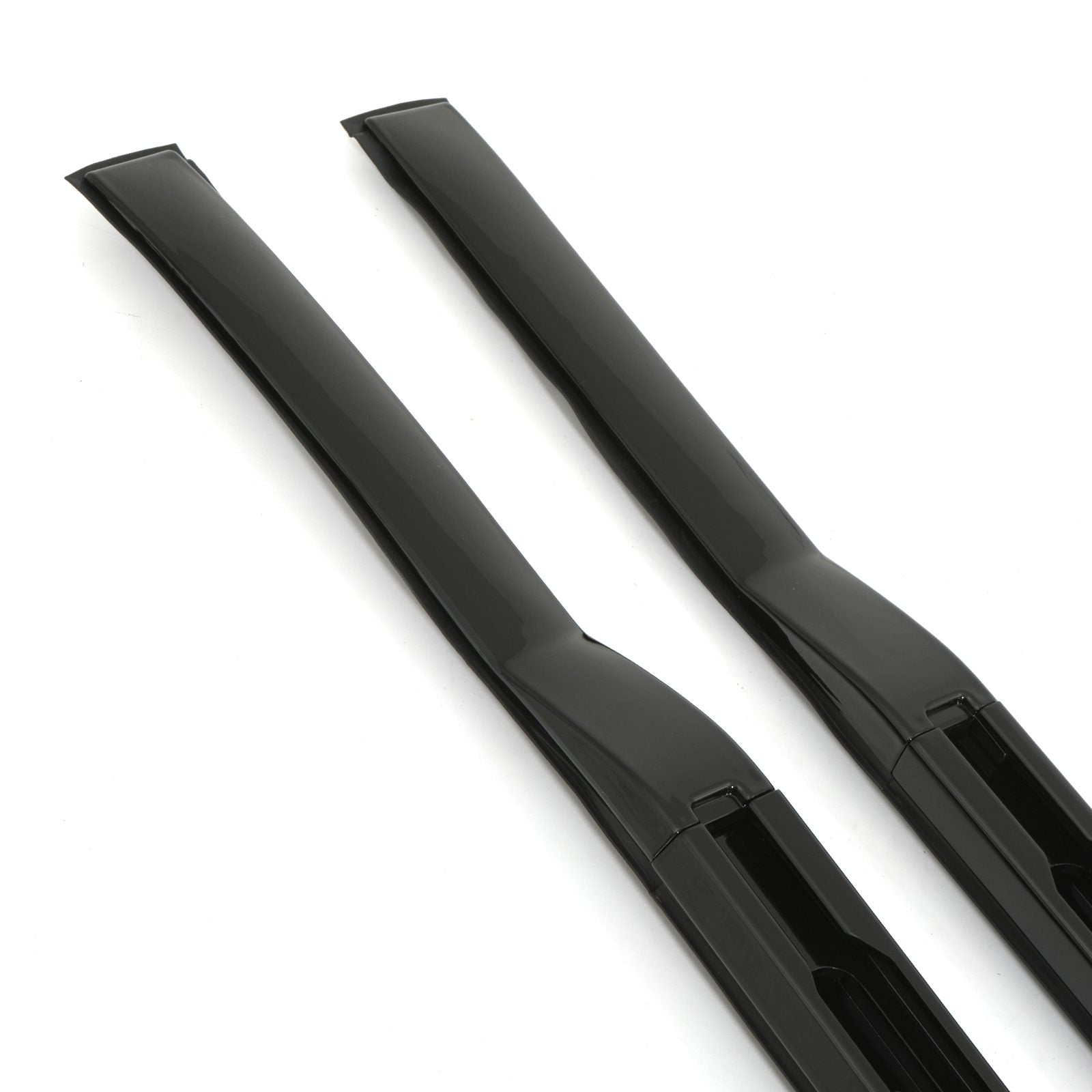 Predator 4x4 Gloss Black Aluminium Roof Rails To Fit Land Rover Defender 90 L663 2020+