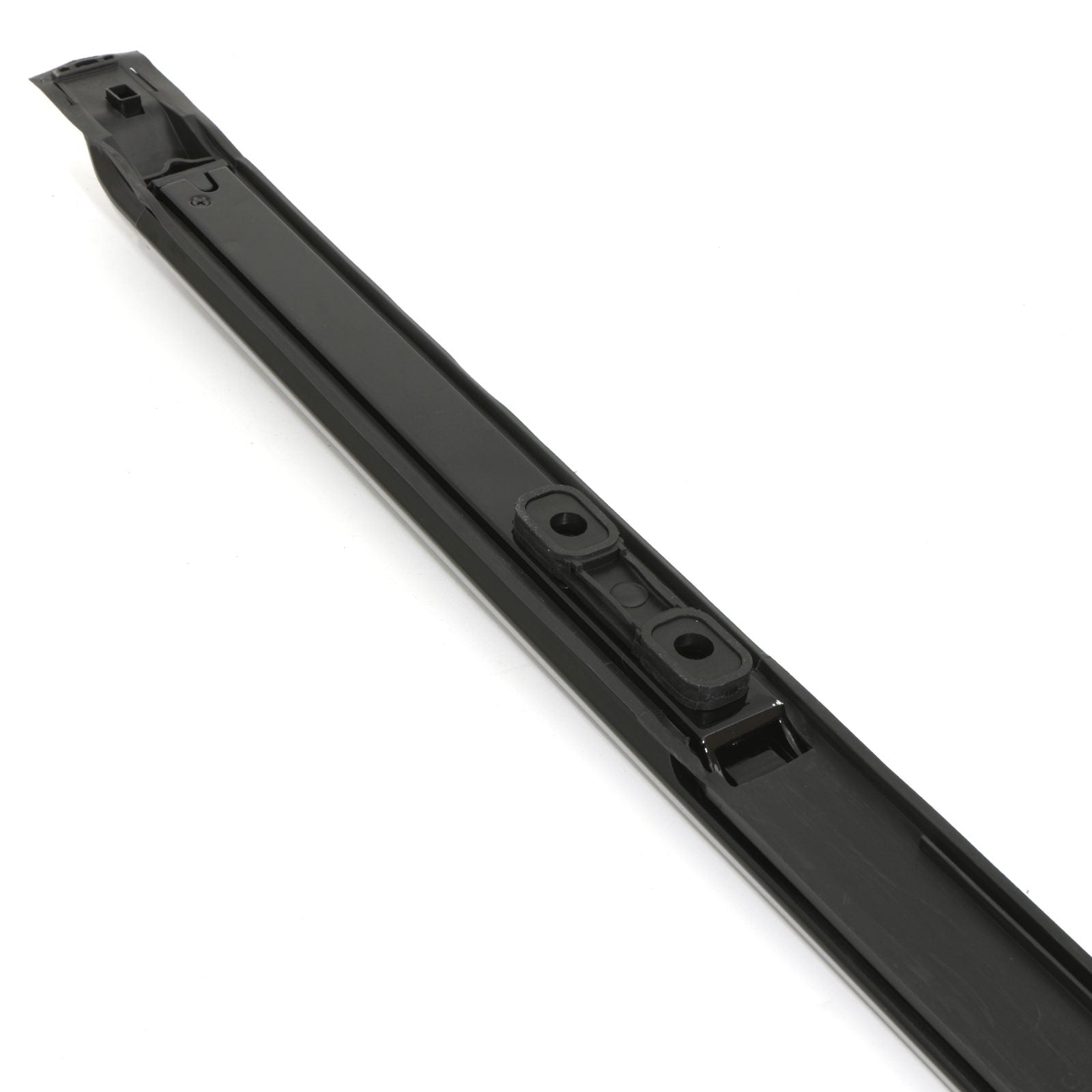 Predator 4x4 Gloss Black Aluminium Roof Rails To Fit Land Rover Defender 90 L663 2020+