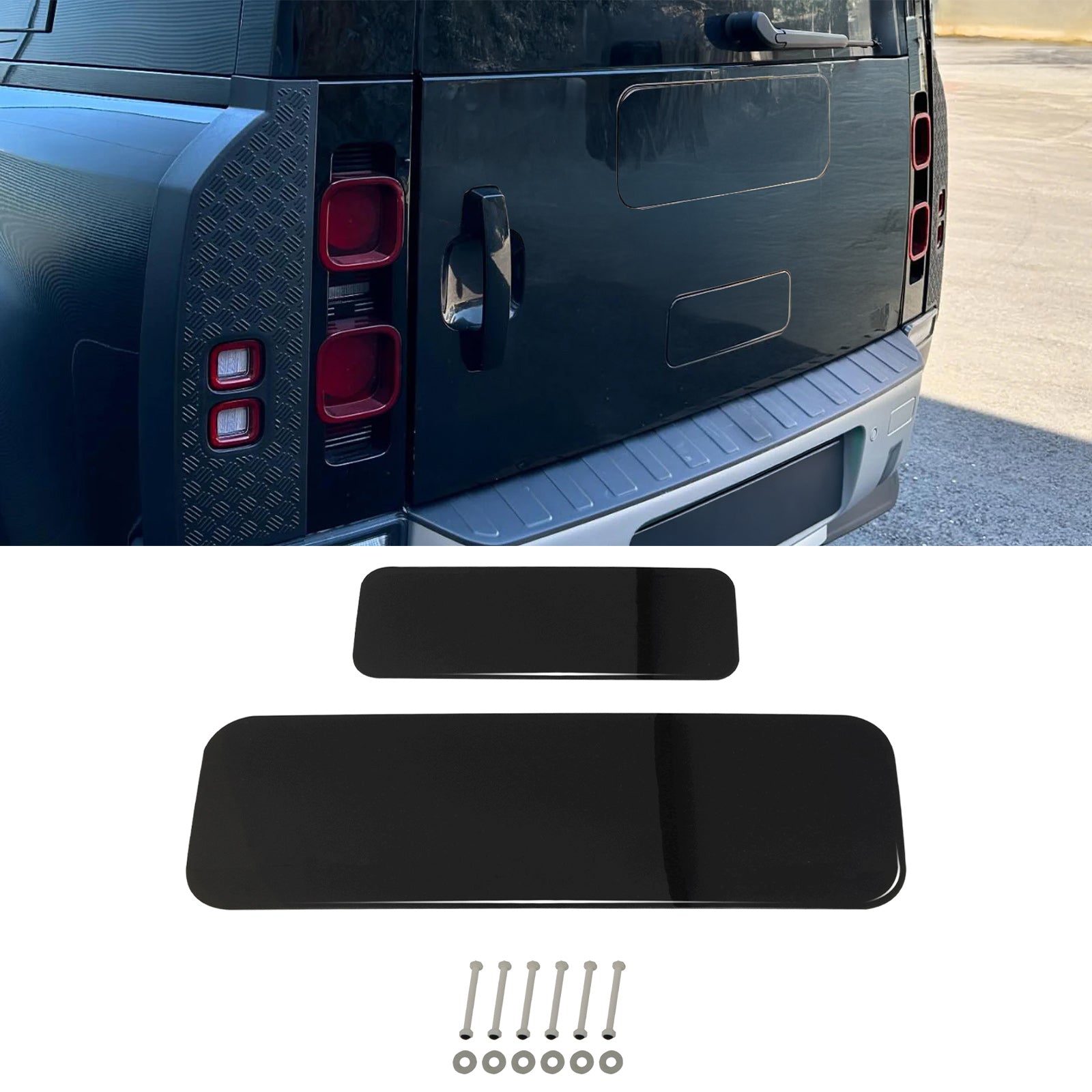 Predator 4x4 Spare Wheel Delete Cover To Fit Land Rover Defender L663 2020+