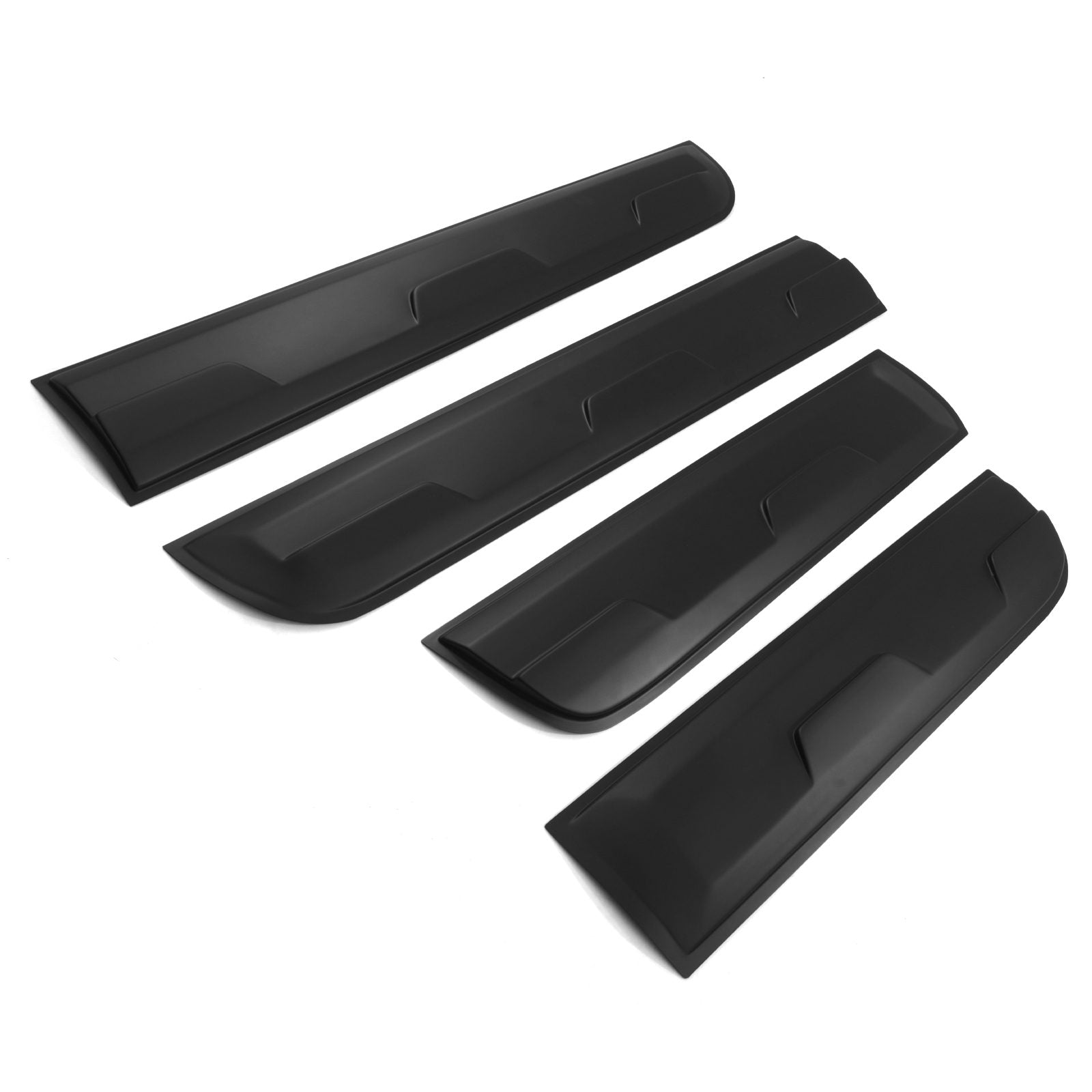Ford Ranger T6 T7 T8 12-21 Matte Black Body Cladding Door Kit