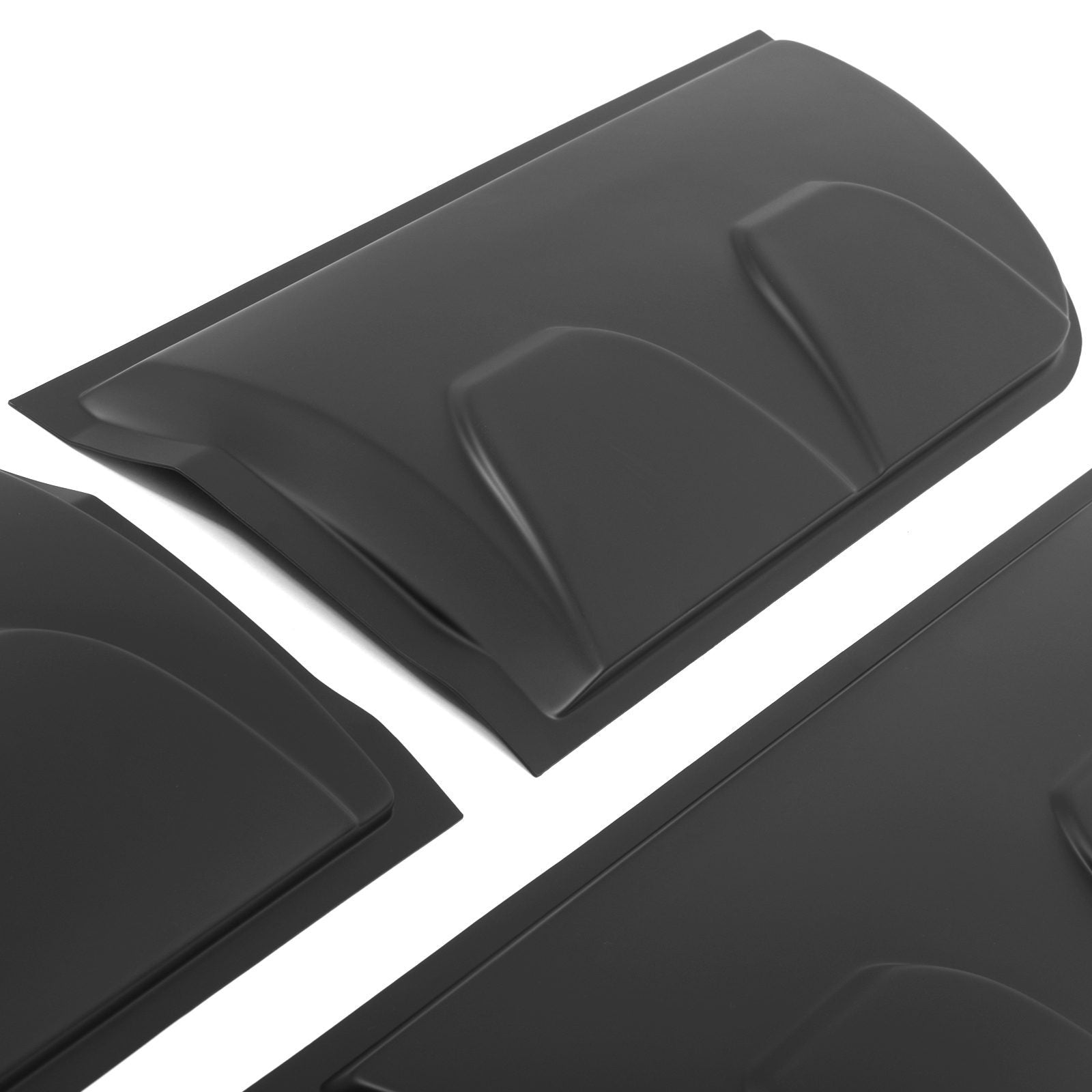 Volkswagen VW Amarok 10-20 4pc Matte Black Body Cladding Kit
