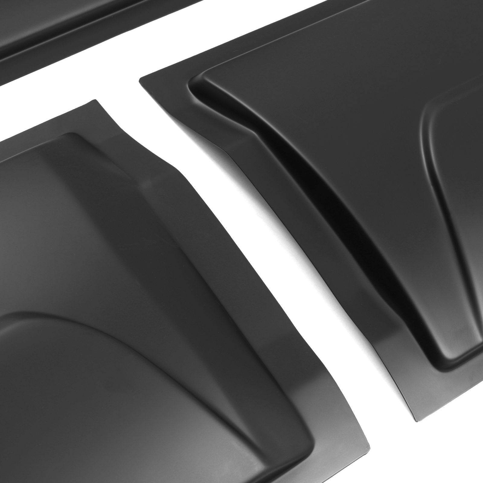 Volkswagen VW Amarok 10-20 4pc Matte Black Body Cladding Kit
