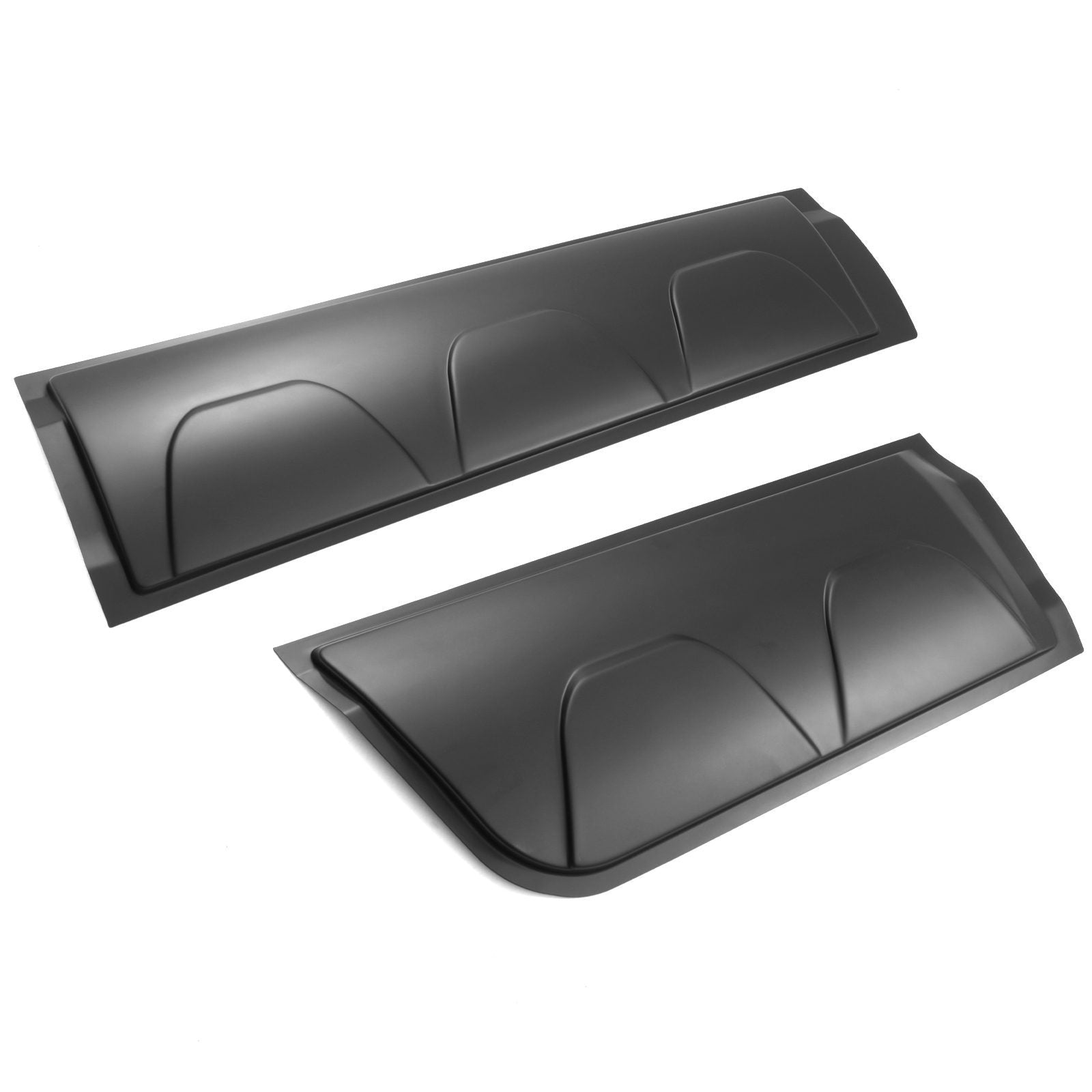 Volkswagen VW Amarok 10-20 4pc Matte Black Body Cladding Kit