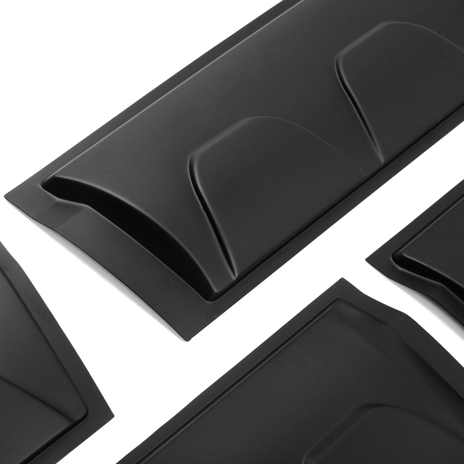 Volkswagen VW Amarok 10-20 6pc Matte Black Body Cladding Kit