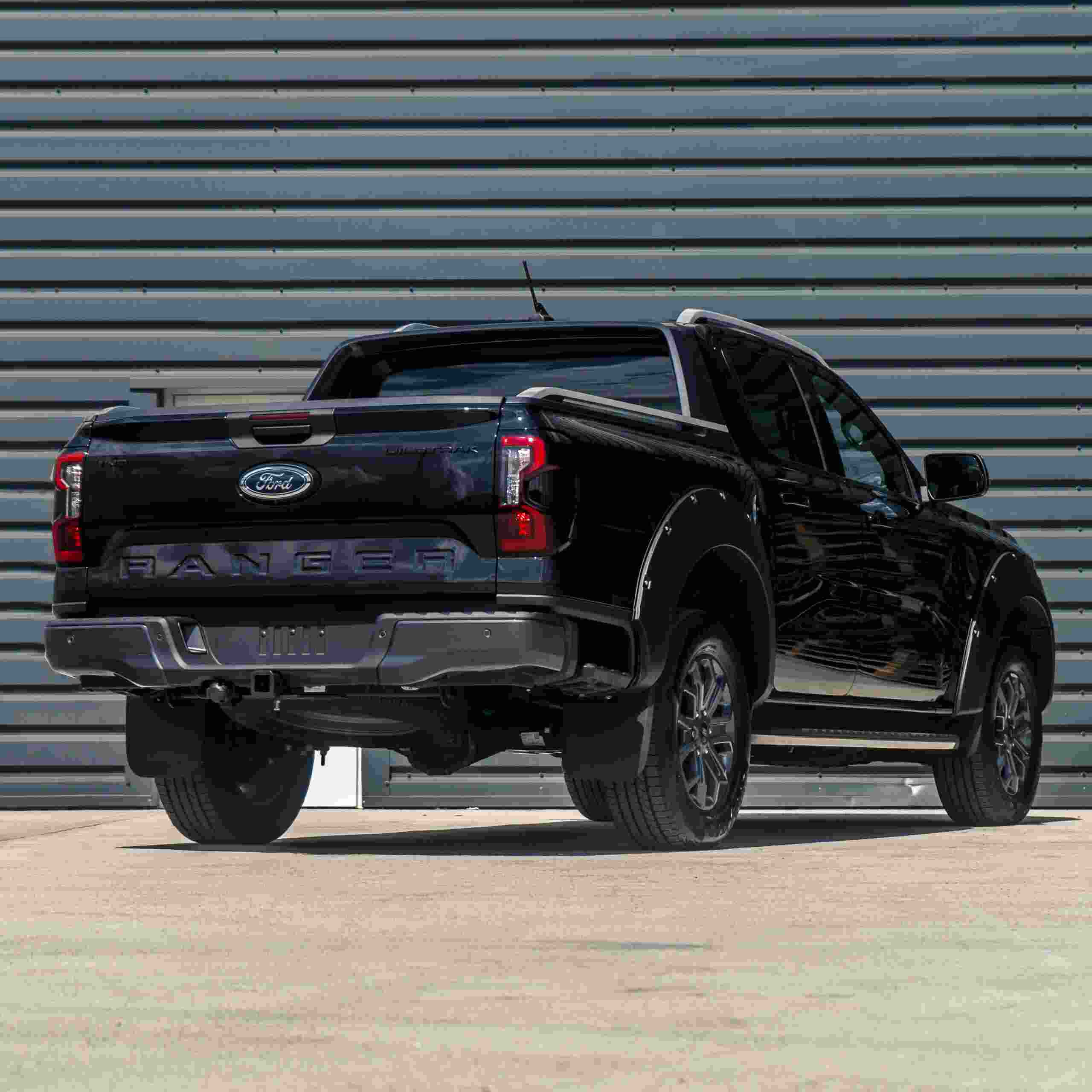 Ford Ranger T9 Wildtrak 2023+ 85mm Matte Black Wheel Arch Kit
