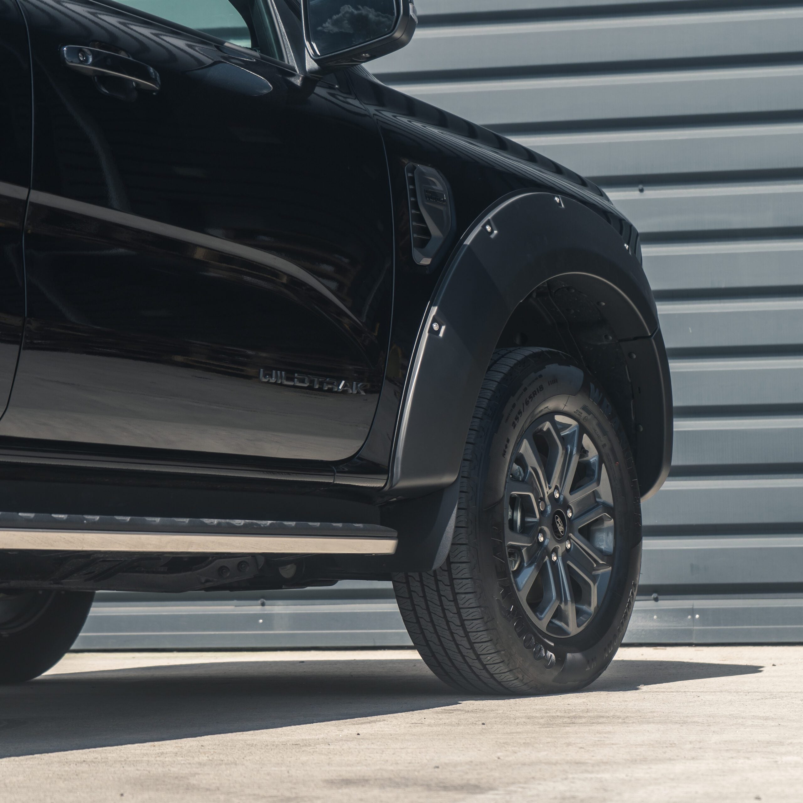Ford Ranger T9 Wildtrak 2023+ 85mm Matte Black Wheel Arch Kit