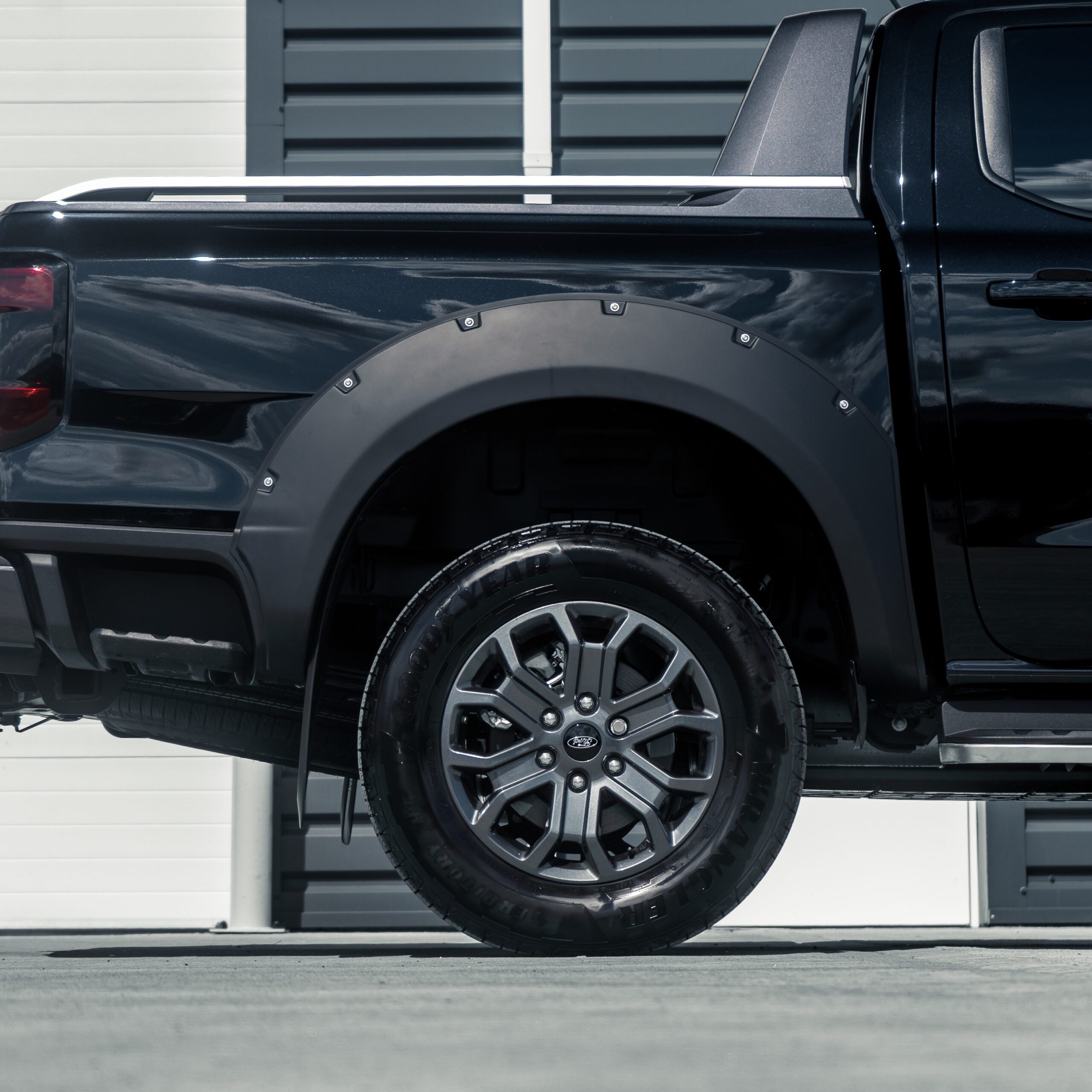Ford Ranger T9 Wildtrak 2023+ 85mm Matte Black Wheel Arch Kit