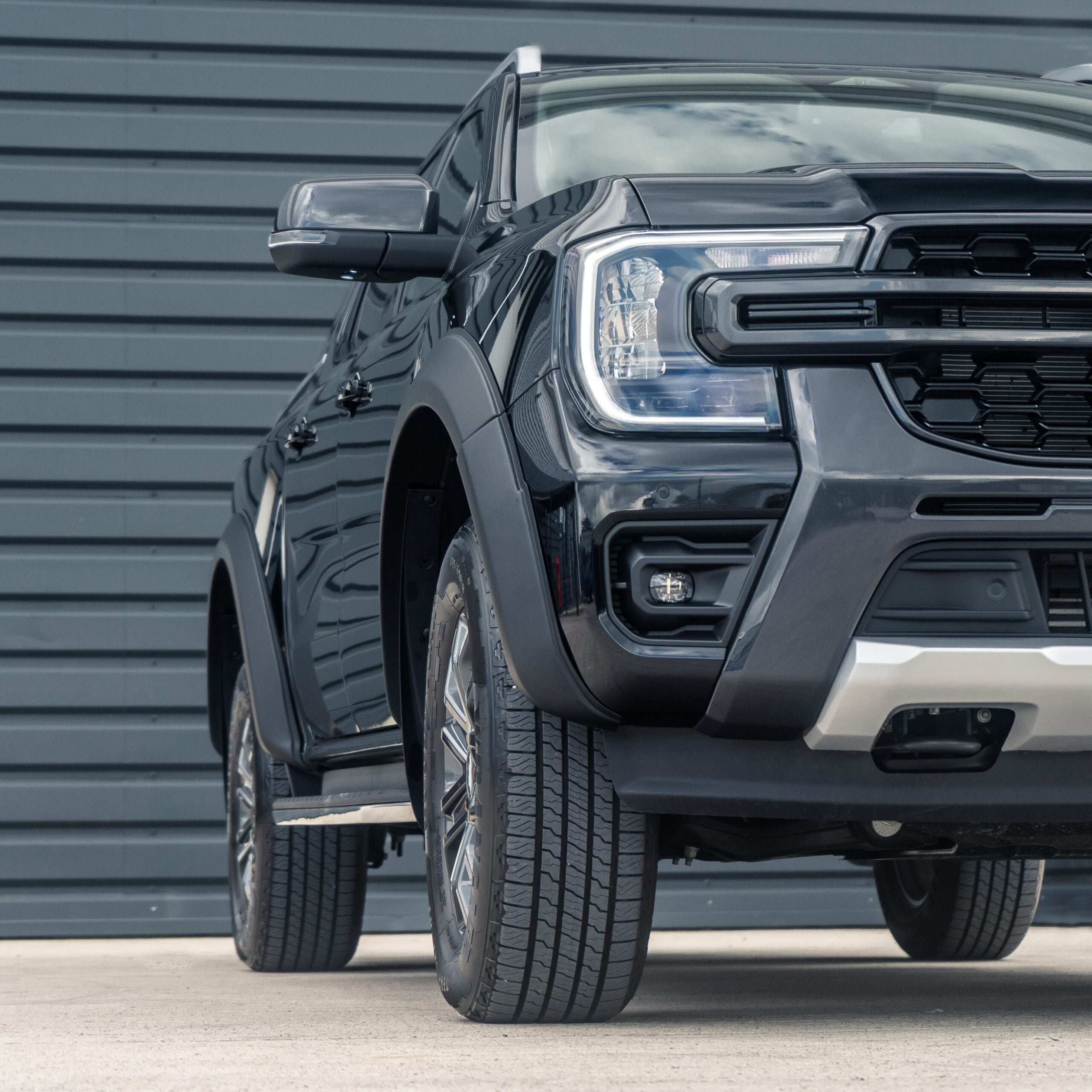 Ford Ranger T9 WildTrak 2023+ 85mm Matte Black Wheel Arches