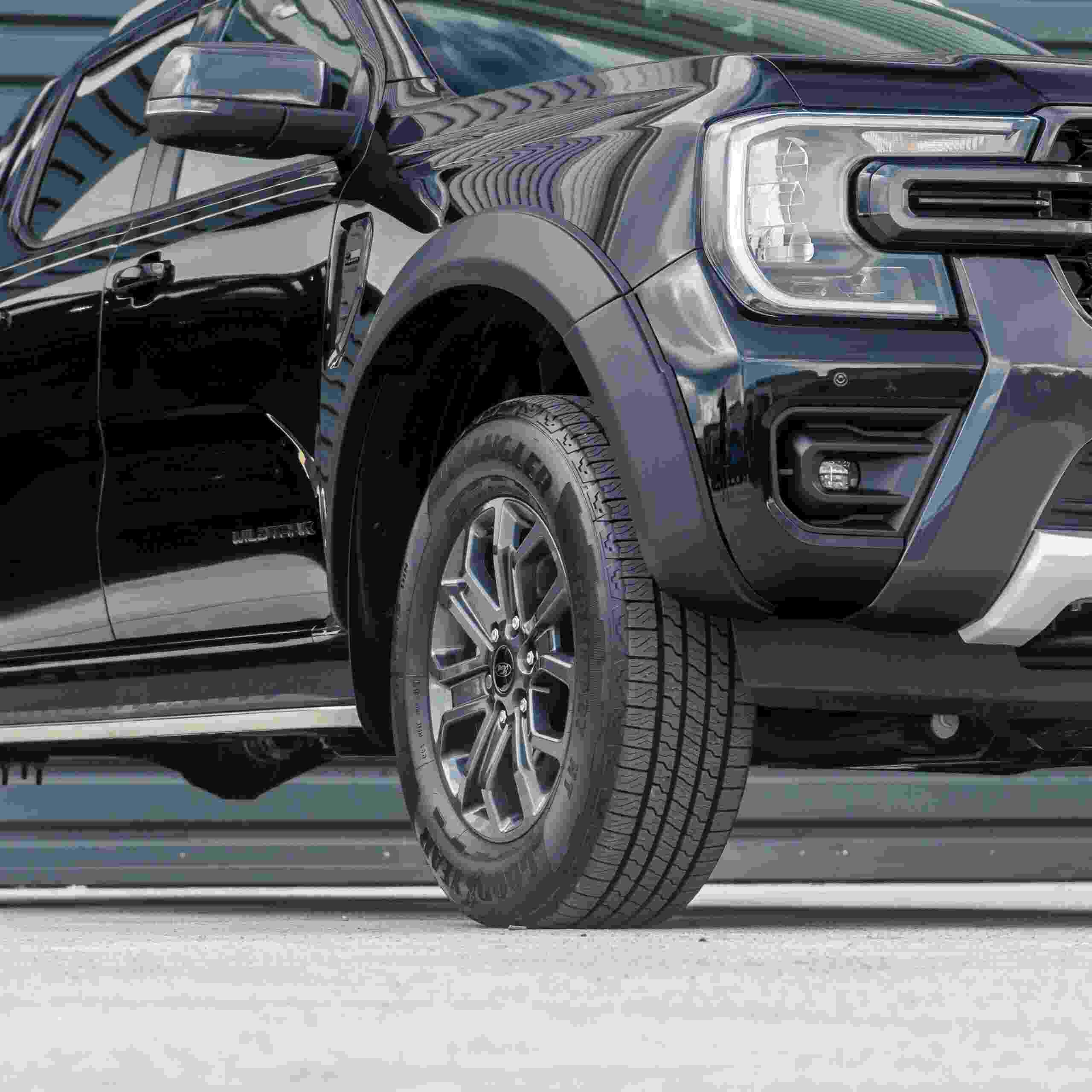 Ford Ranger T9 WildTrak 2023+ 85mm Matte Black OEM Style Wheel Arches