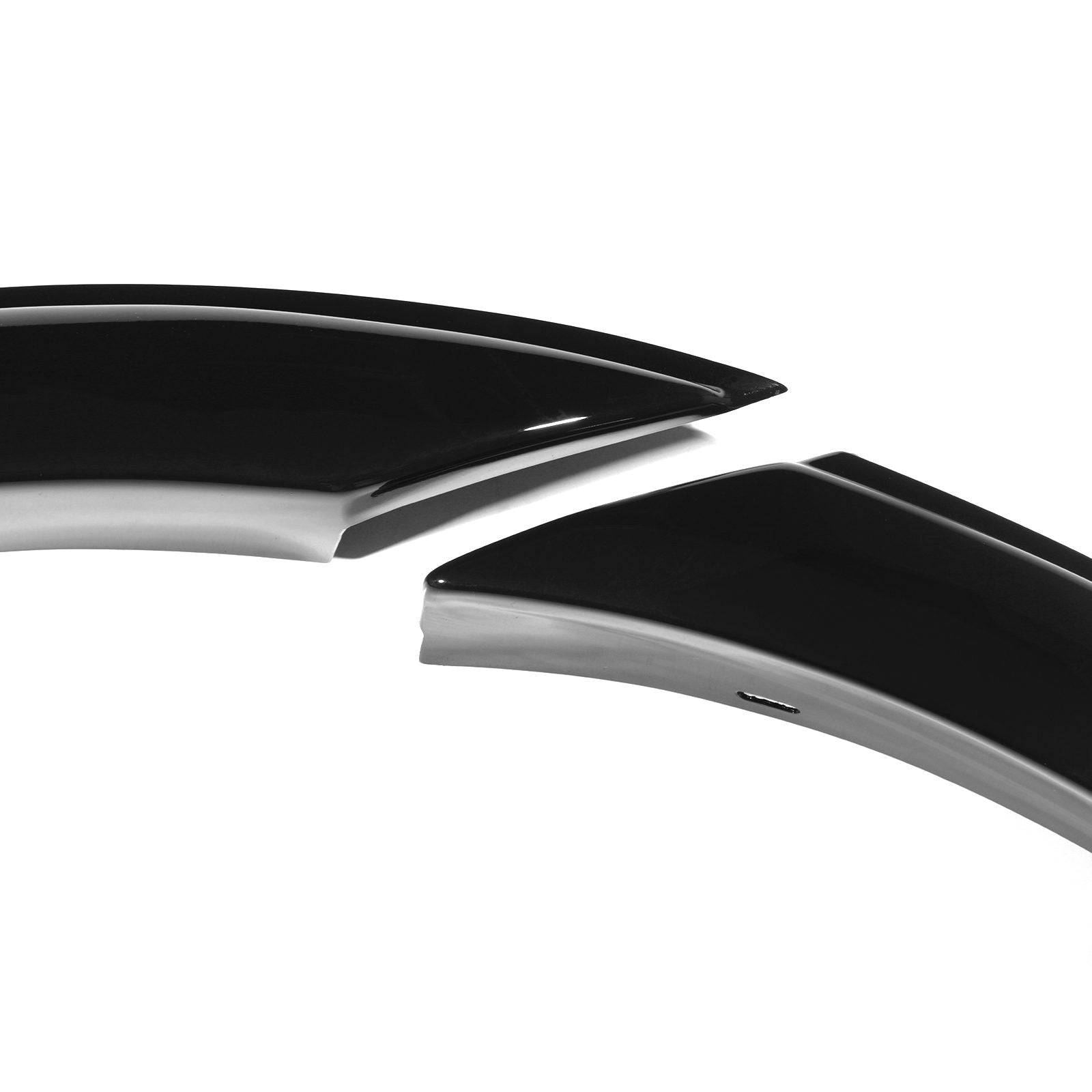 Ford Ranger T8 18-21 50mm Gloss Black Wheel Arches With Sensor Holes