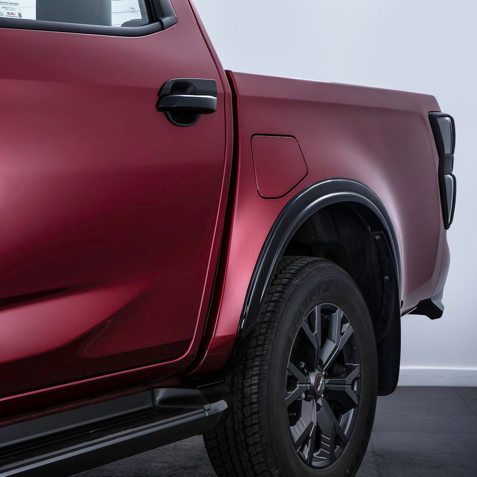 Isuzu D-Max RG 2021+ 45mm OEM Style Gloss Black Wheel Arches