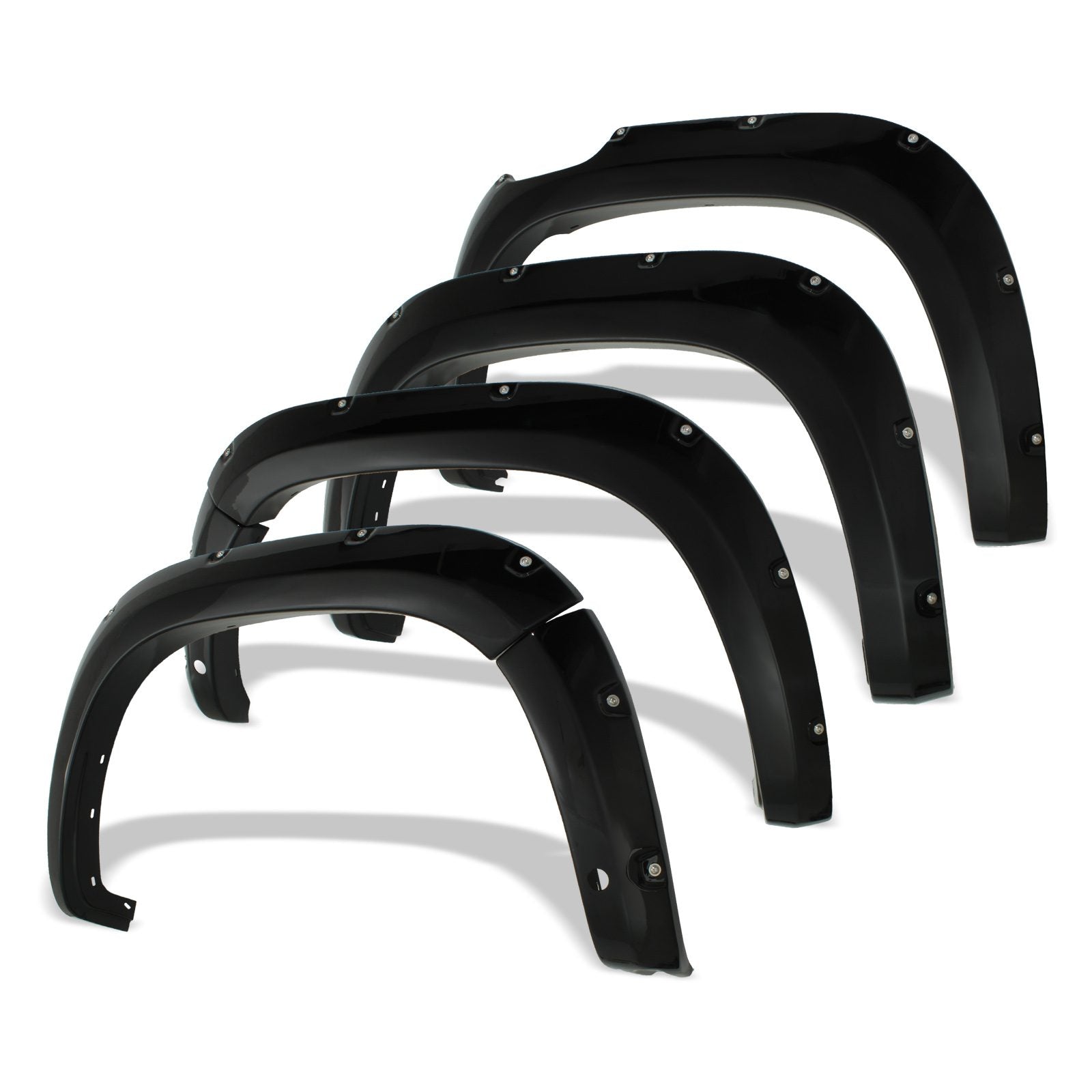 New VW Amarok MK2 2023+ Gloss Black Wheel Arches Bolt On Look