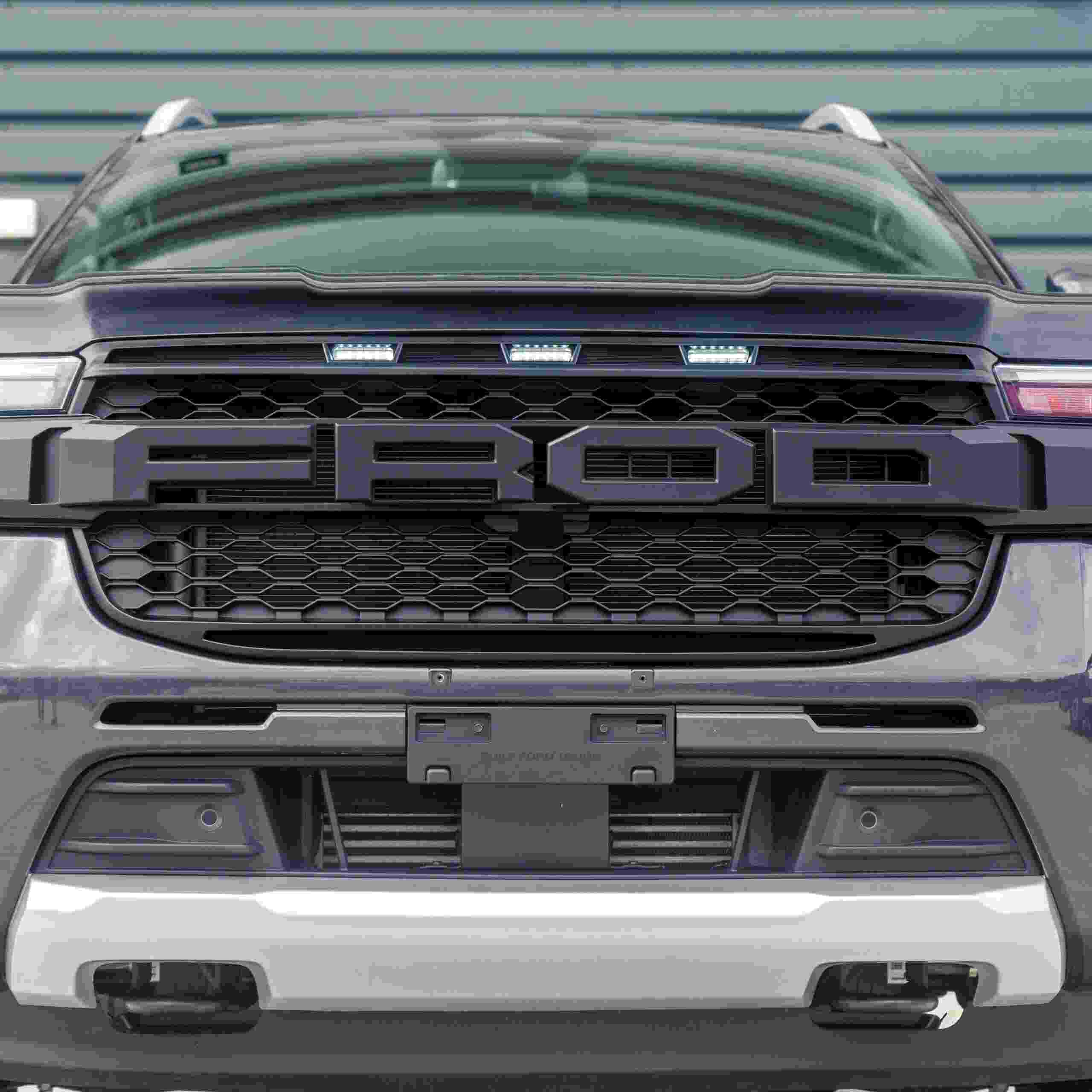Ford Ranger T9 Wildtrak 2023+ Matte Black LED Light Grille