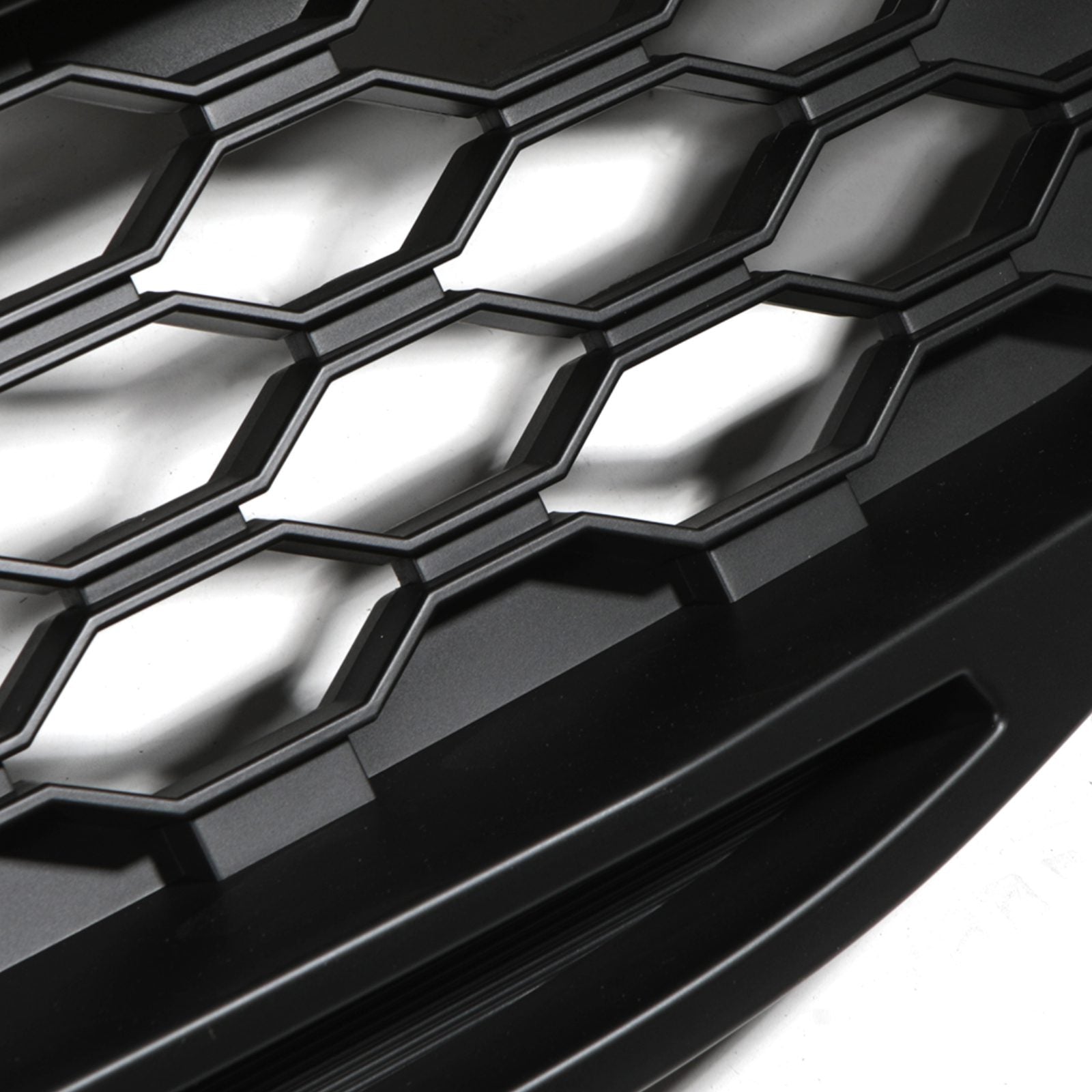 Ford Ranger T9 Wildtrak 2023+ Black Grille With White LED's & Badge