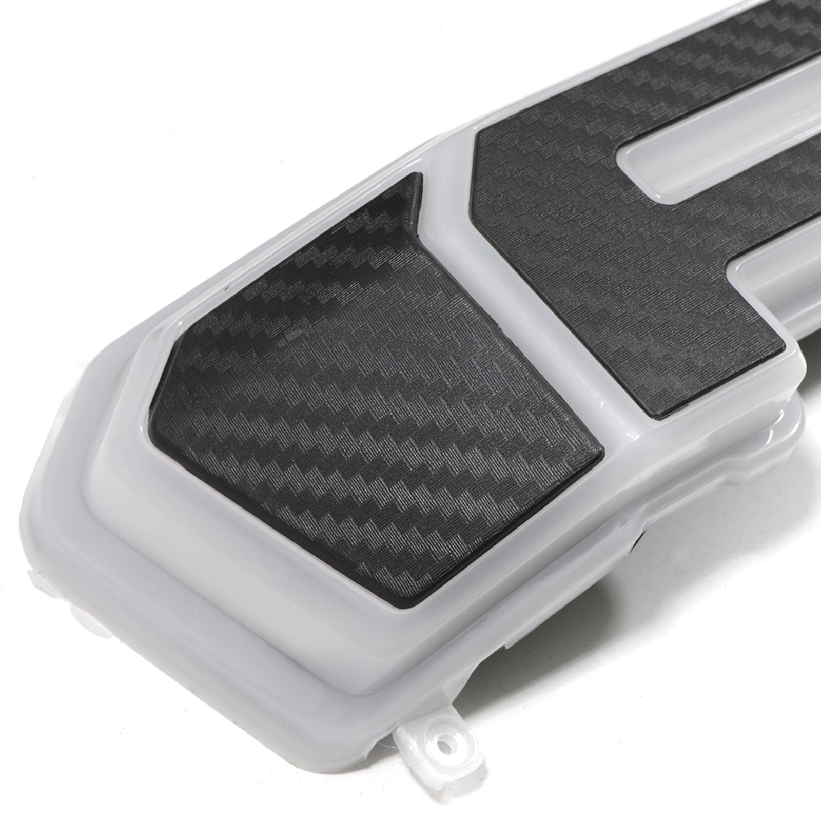 Ford Ranger T7 Wildtrak 15-17 Matte Black Grille With White LED Badge