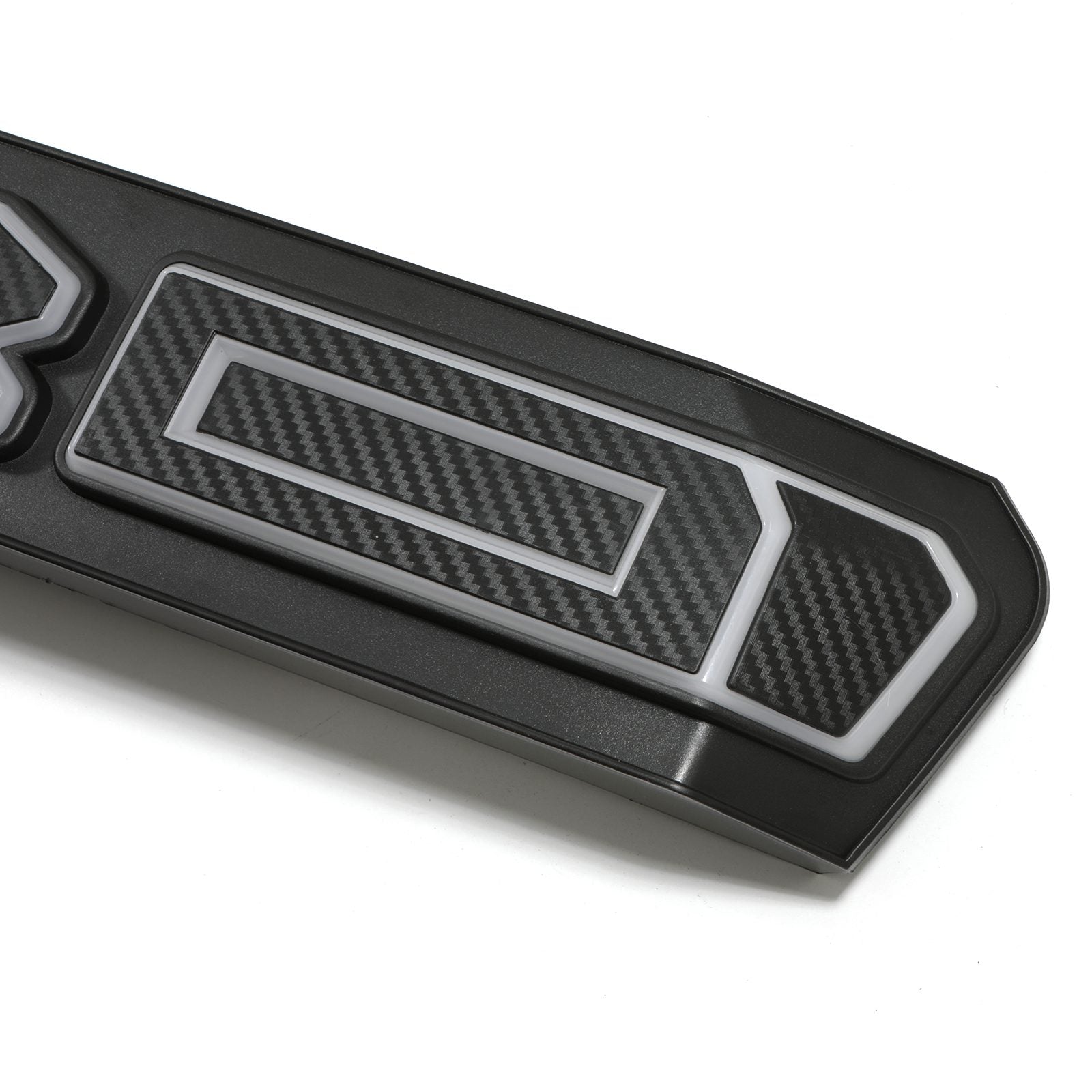 Ford Ranger T8 Wildtrak 18-21 Black Grille With White LED Badge