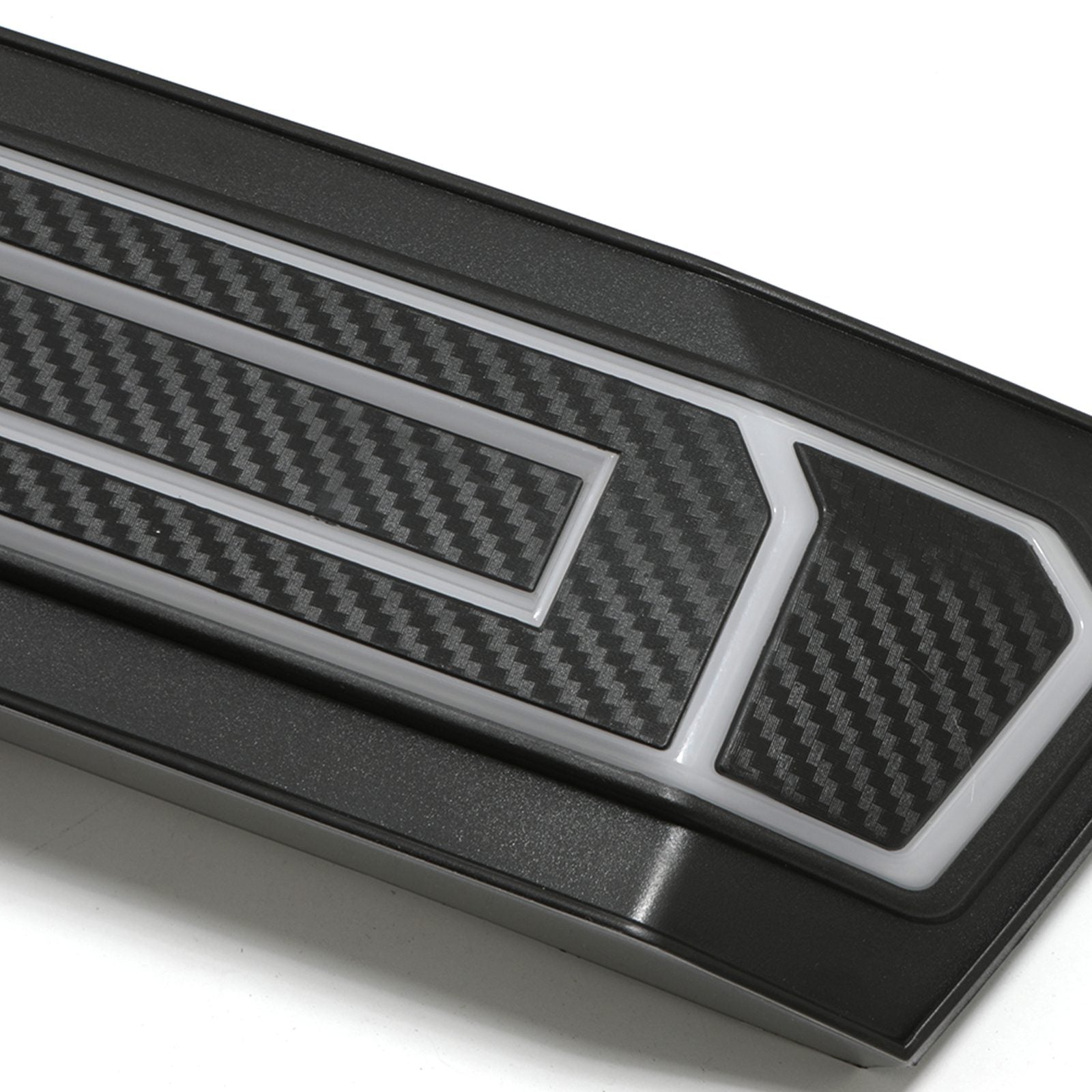 Ford Ranger T8 Wildtrak 18-21 Black Grille With White LED Badge