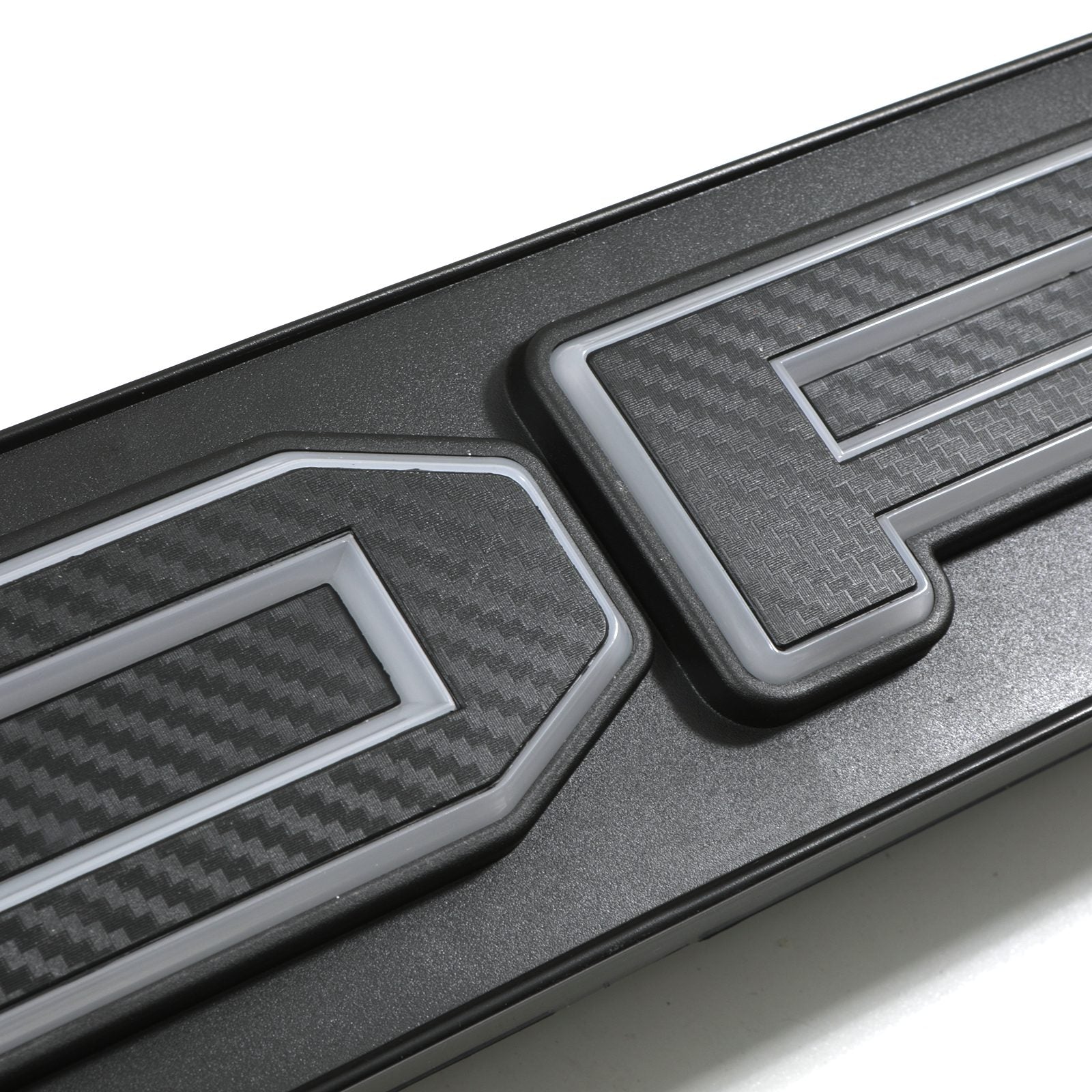 Ford Ranger T8 Wildtrak 18-21 Black Grille With White LED Badge