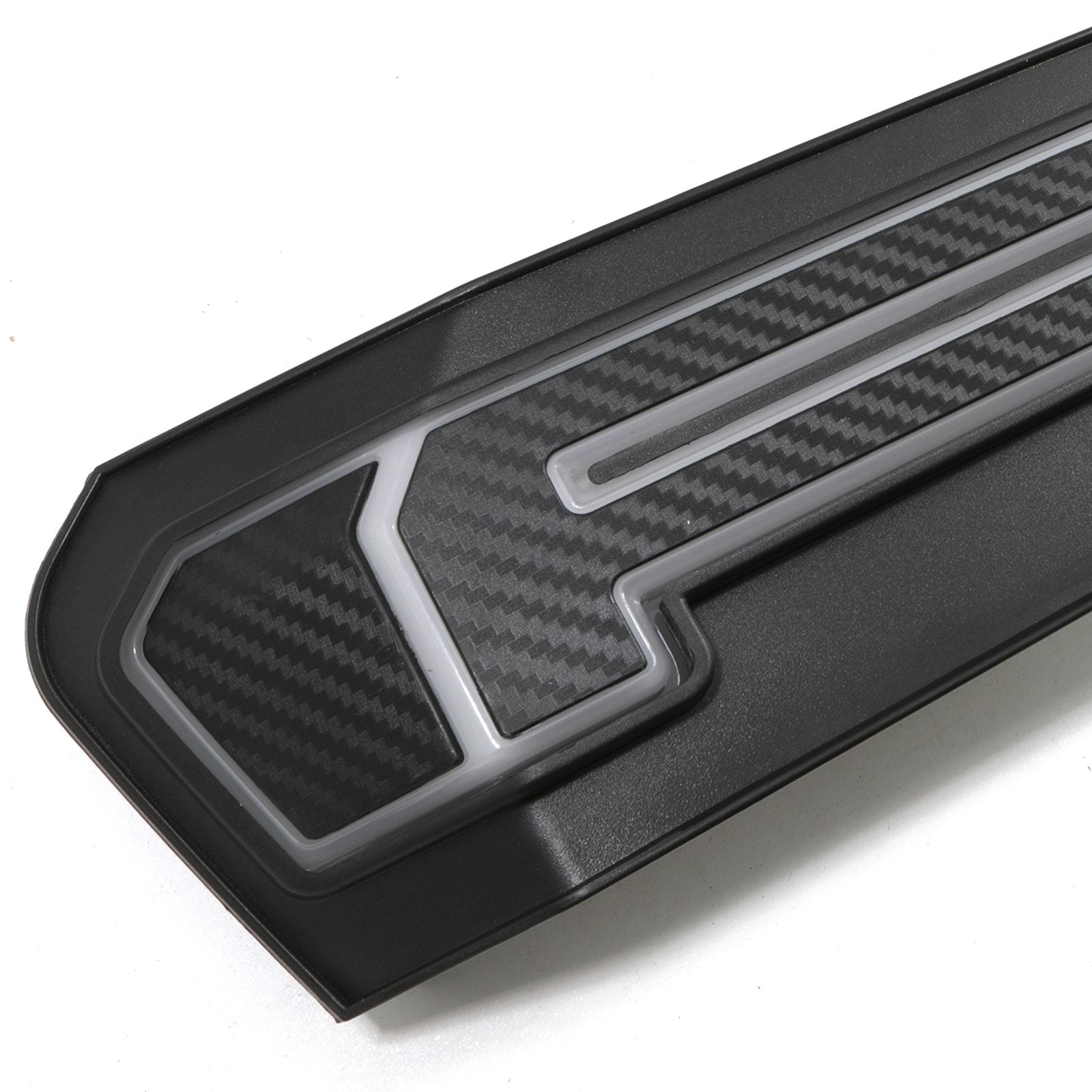 Ford Ranger T8 Wildtrak 18-21 Black Grille With White LED Badge