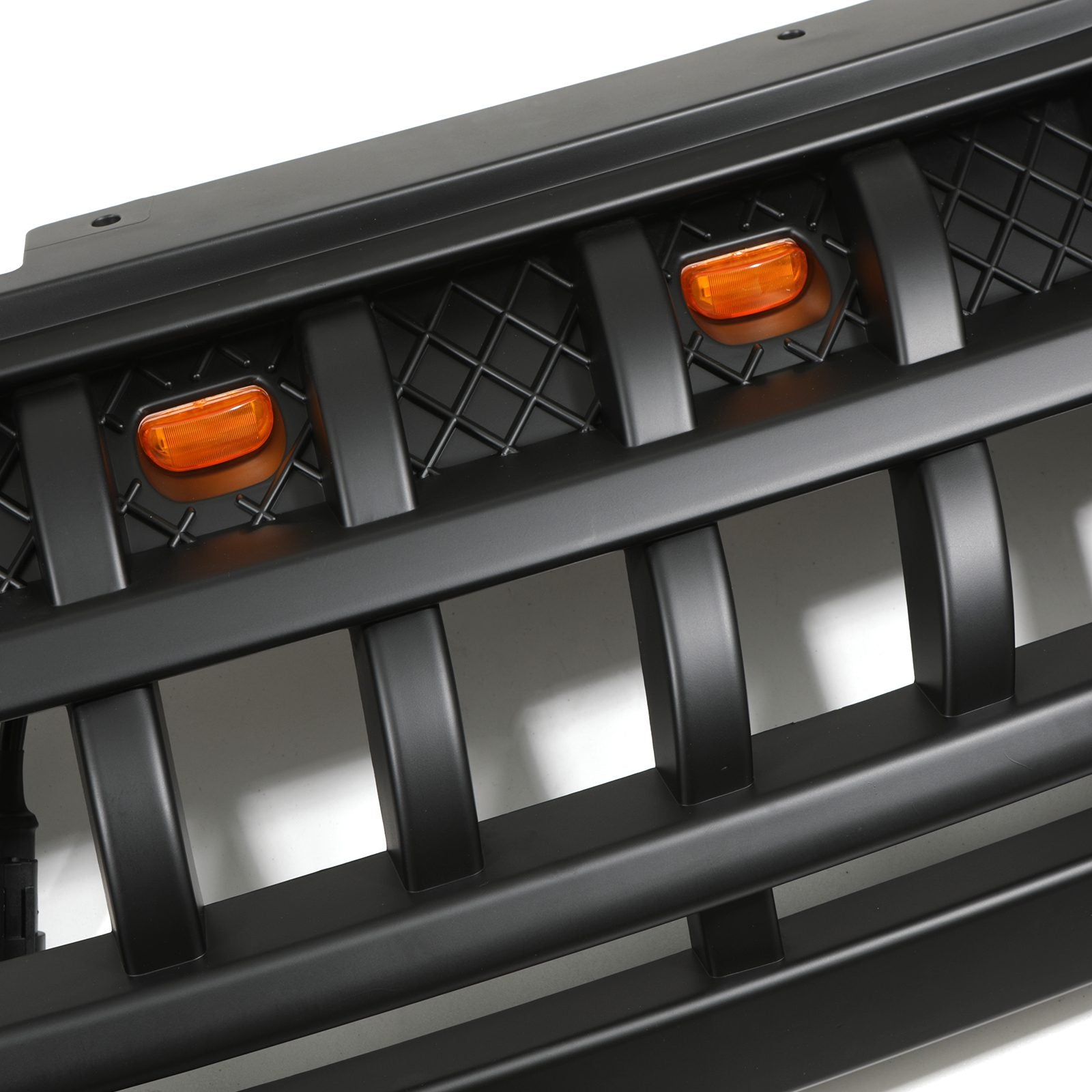 Mitsubishi L200 Triton 19-23 Black Grille With LED Lights