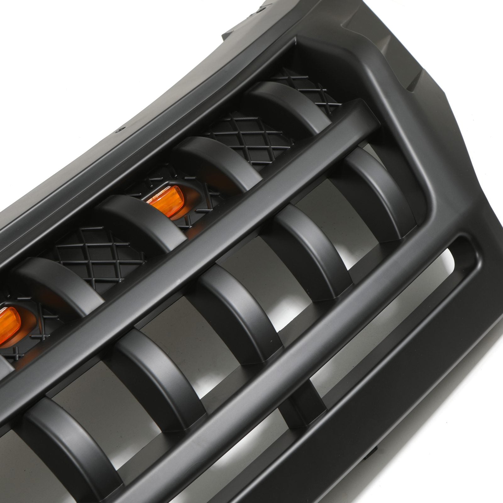 Mitsubishi L200 Triton 19-23 Black Grille With LED Lights