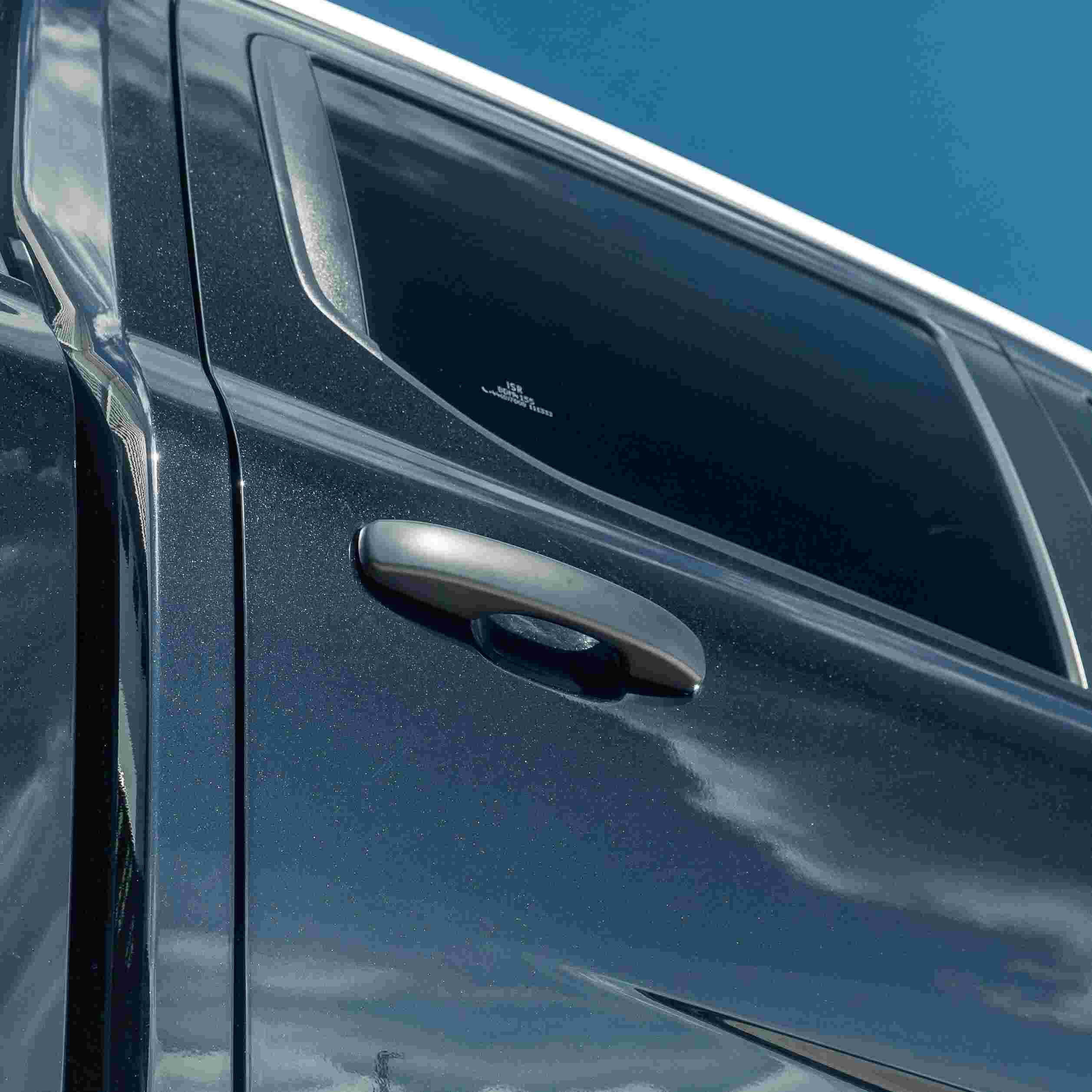 Ford Ranger T9 2023+ Matte Black Door Handle Guard Covers