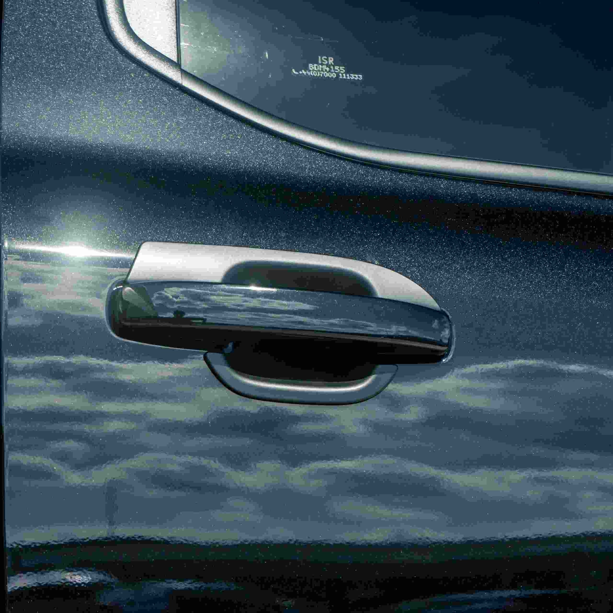 Ford Ranger T9 2023+ Matte Black Inner Door Handle Trims