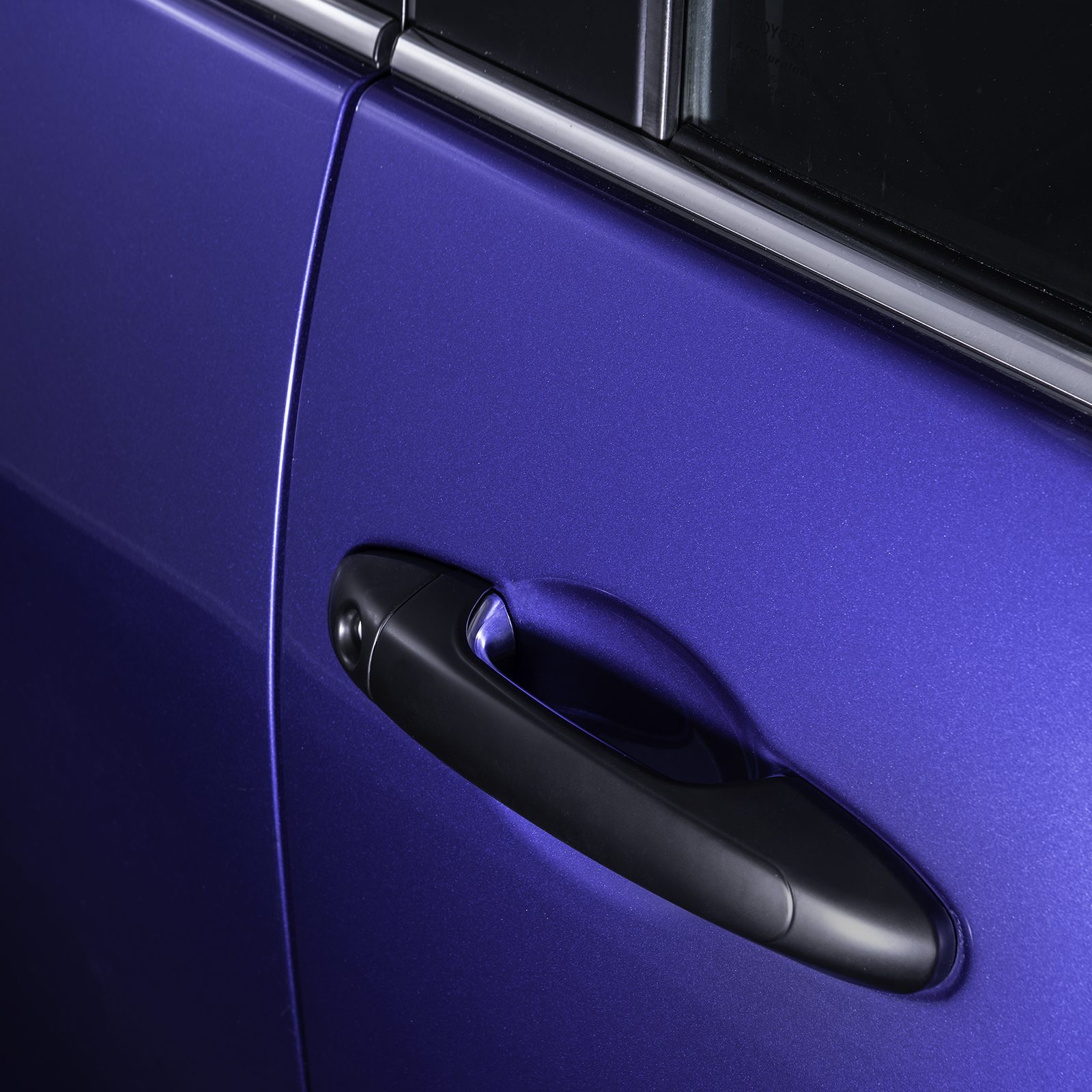 Toyota Hilux Revo 15-21 Black Door Handle Protector Covers