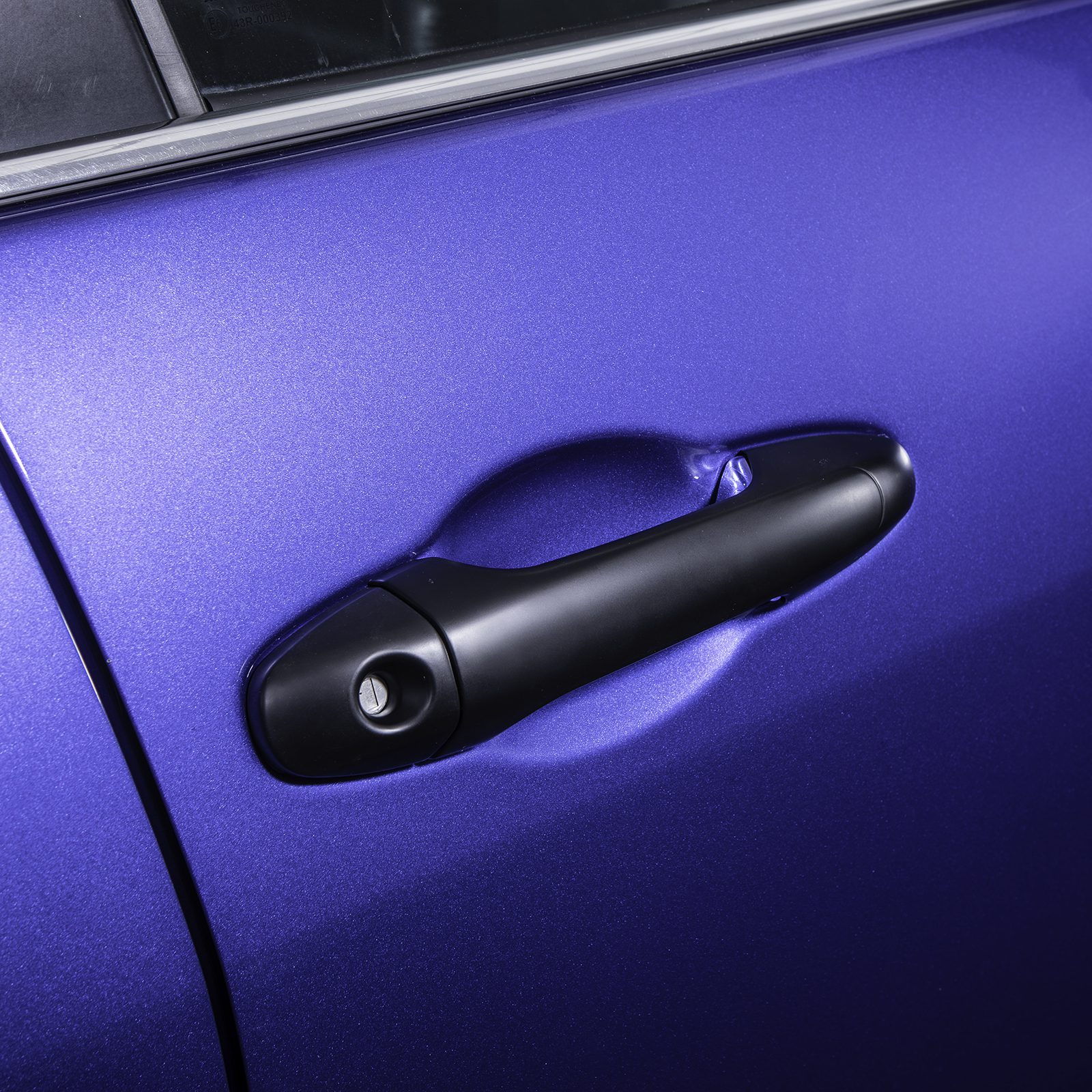Toyota Hilux Revo 15-21 Black Door Handle Protector Covers