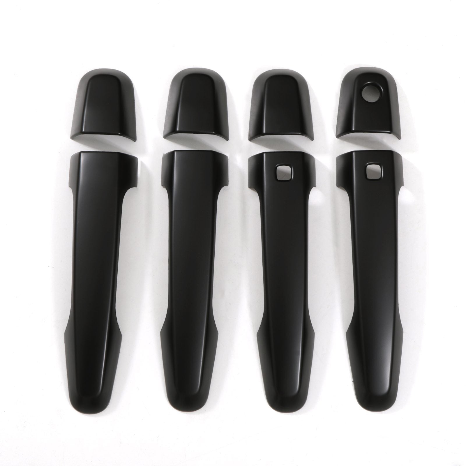 Mitsubishi L200 Triton 15-23 Keyless Entry Black Door Handle Covers