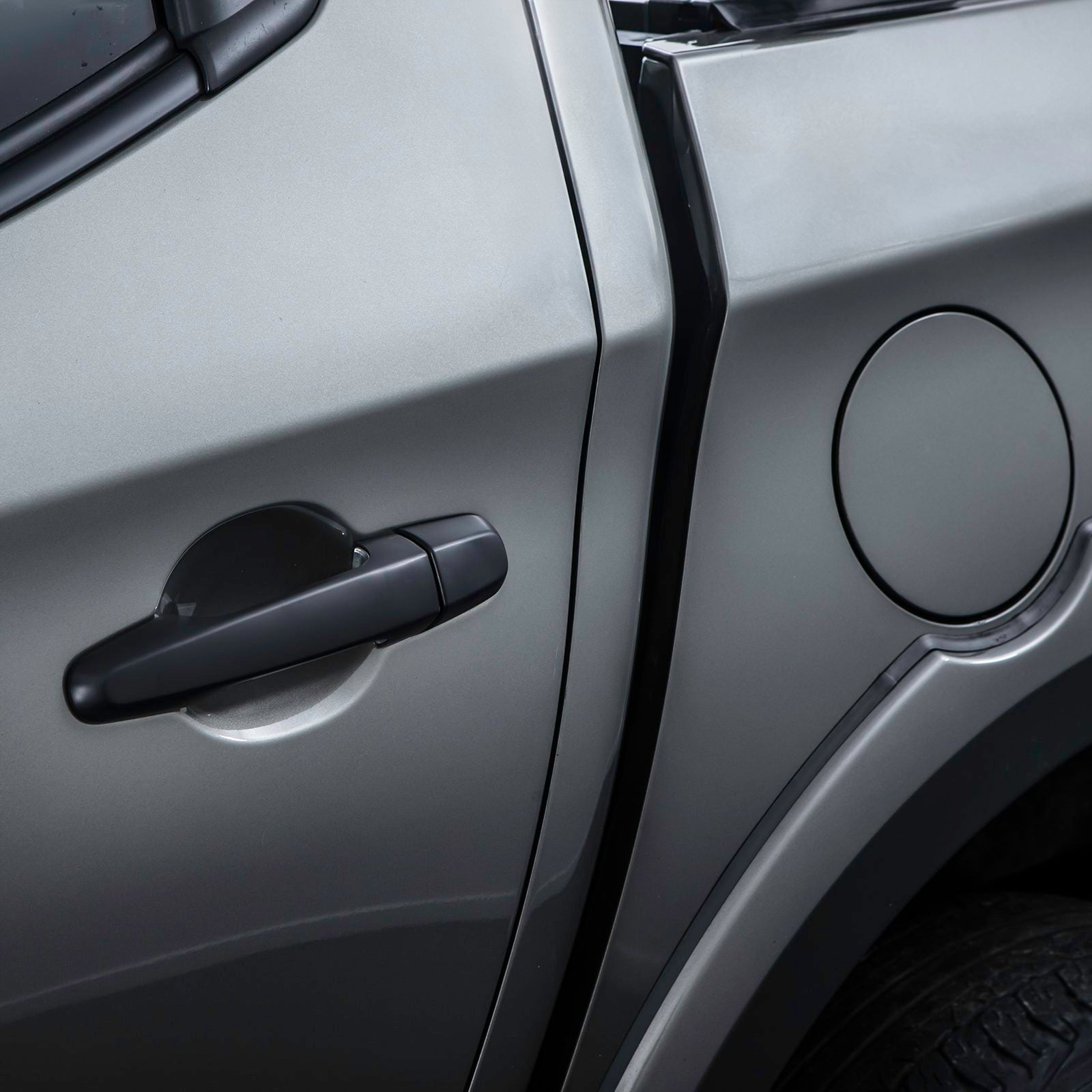 Mitsubishi L200 Triton 15-23 Keyless Entry Black Door Handle Covers