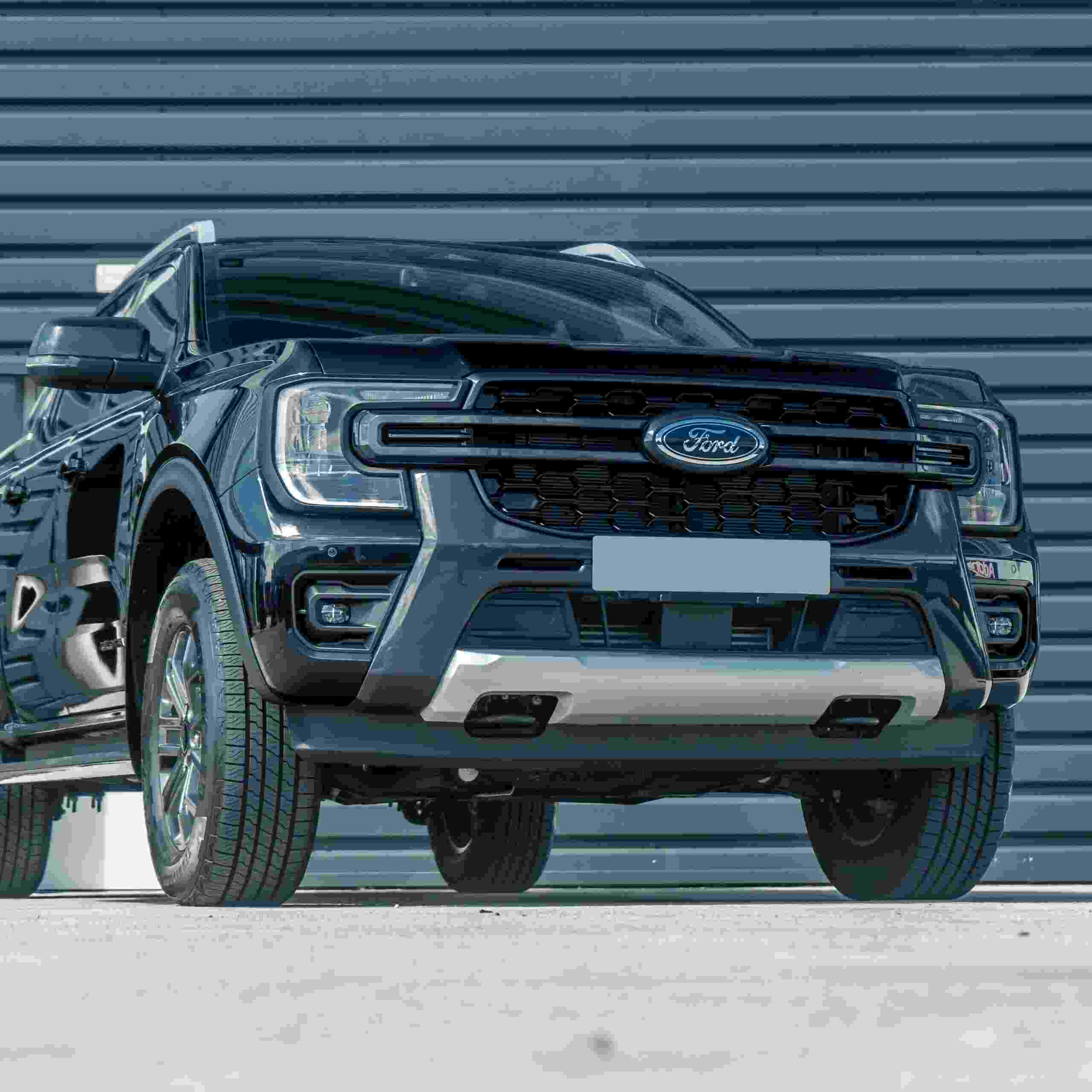 Ford Ranger T9 2023+ Matte Black Headlight Surround Trim
