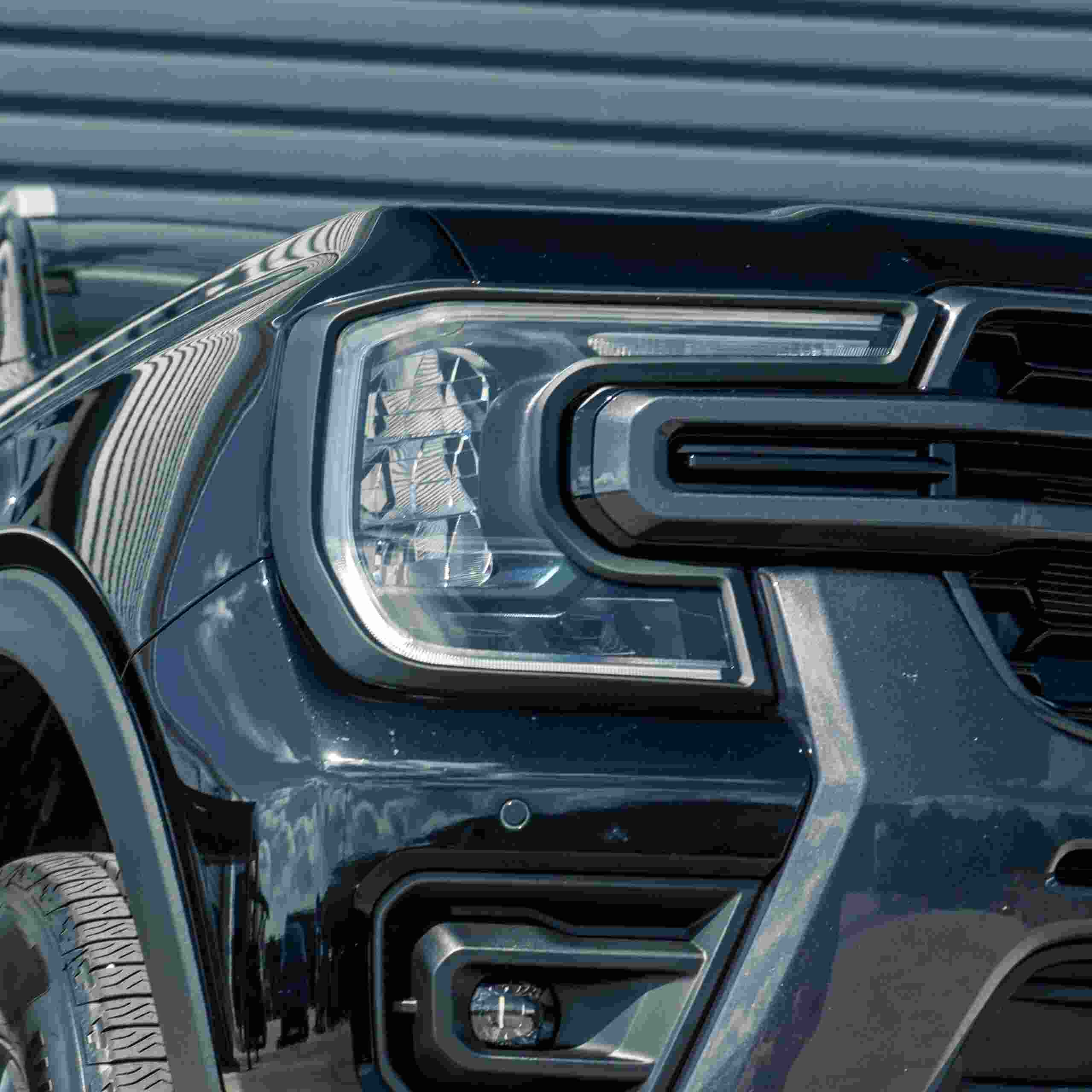 Ford Ranger T9 2023+ Matte Black Headlight Surround Trim