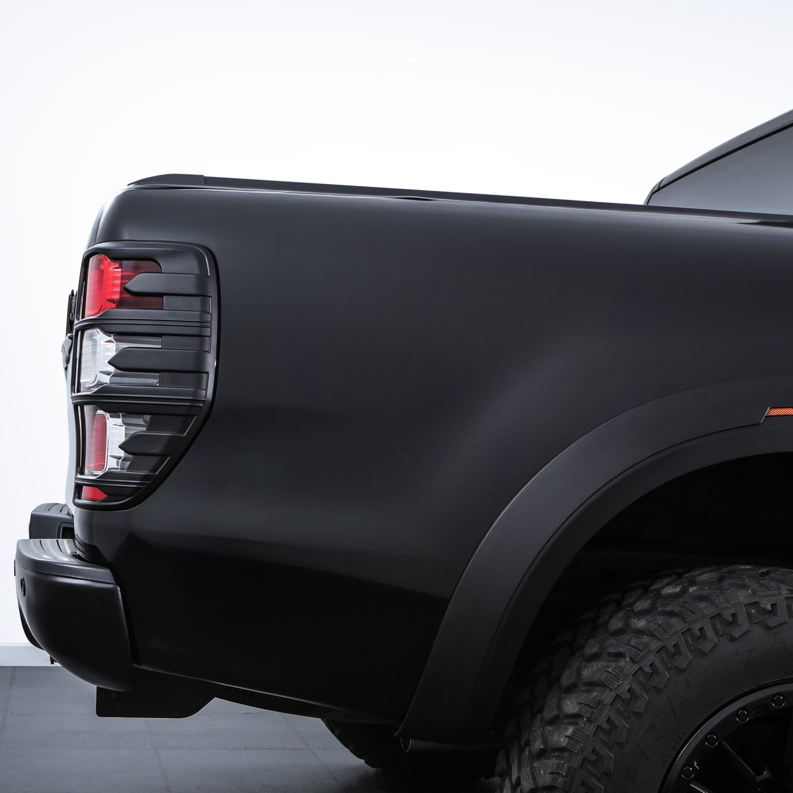 Ford Ranger T6 T7 T8 2012-2021 Matte Black Tail Light Covers