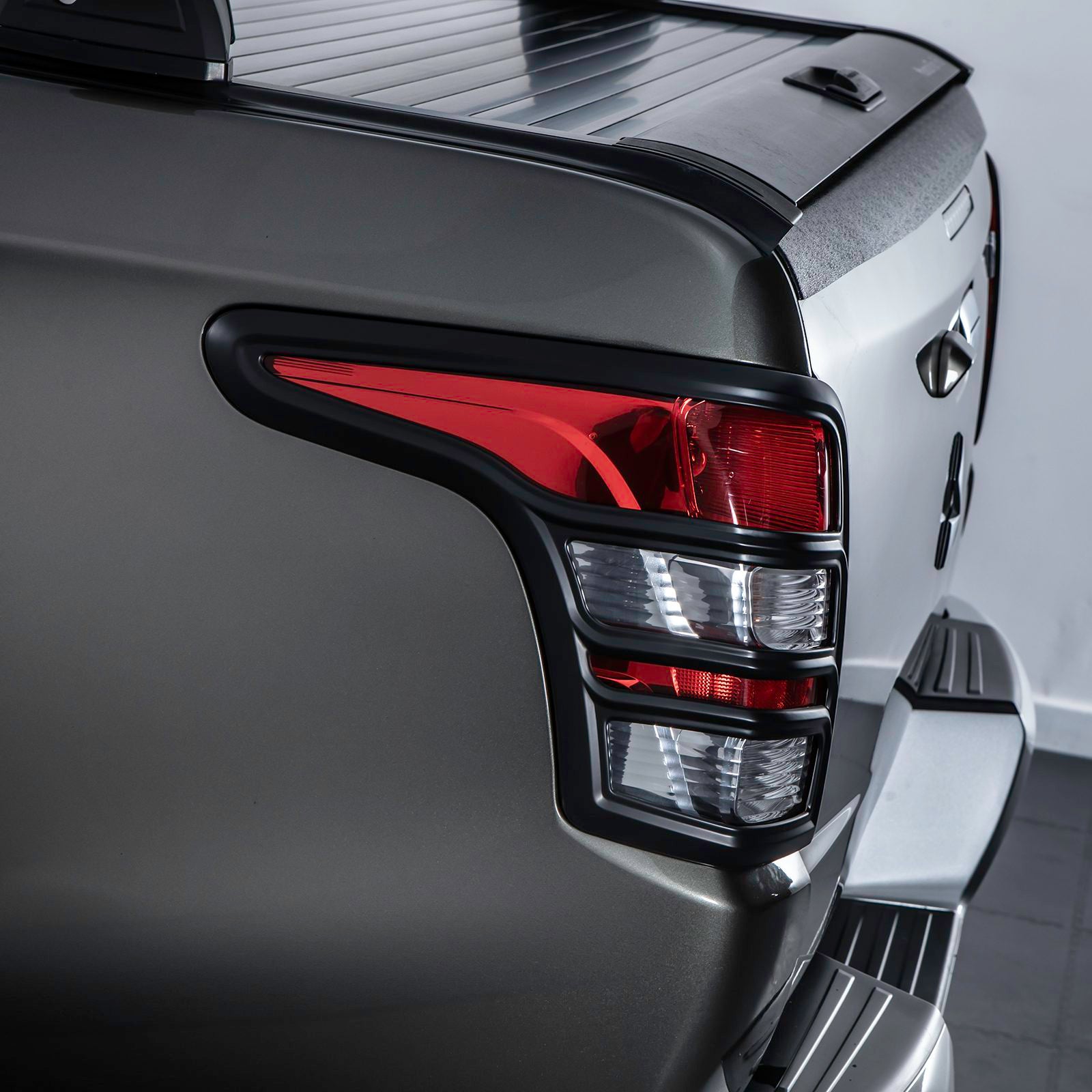 Mitsubishi L200 Triton 2015-2018 Black Tail Light Cover Trim