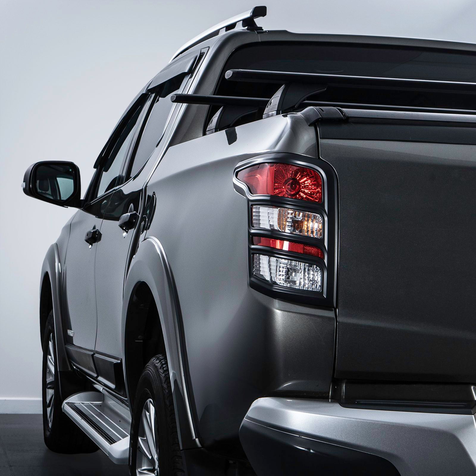 Mitsubishi L200 Triton 2015-2018 Black Tail Light Cover Trim