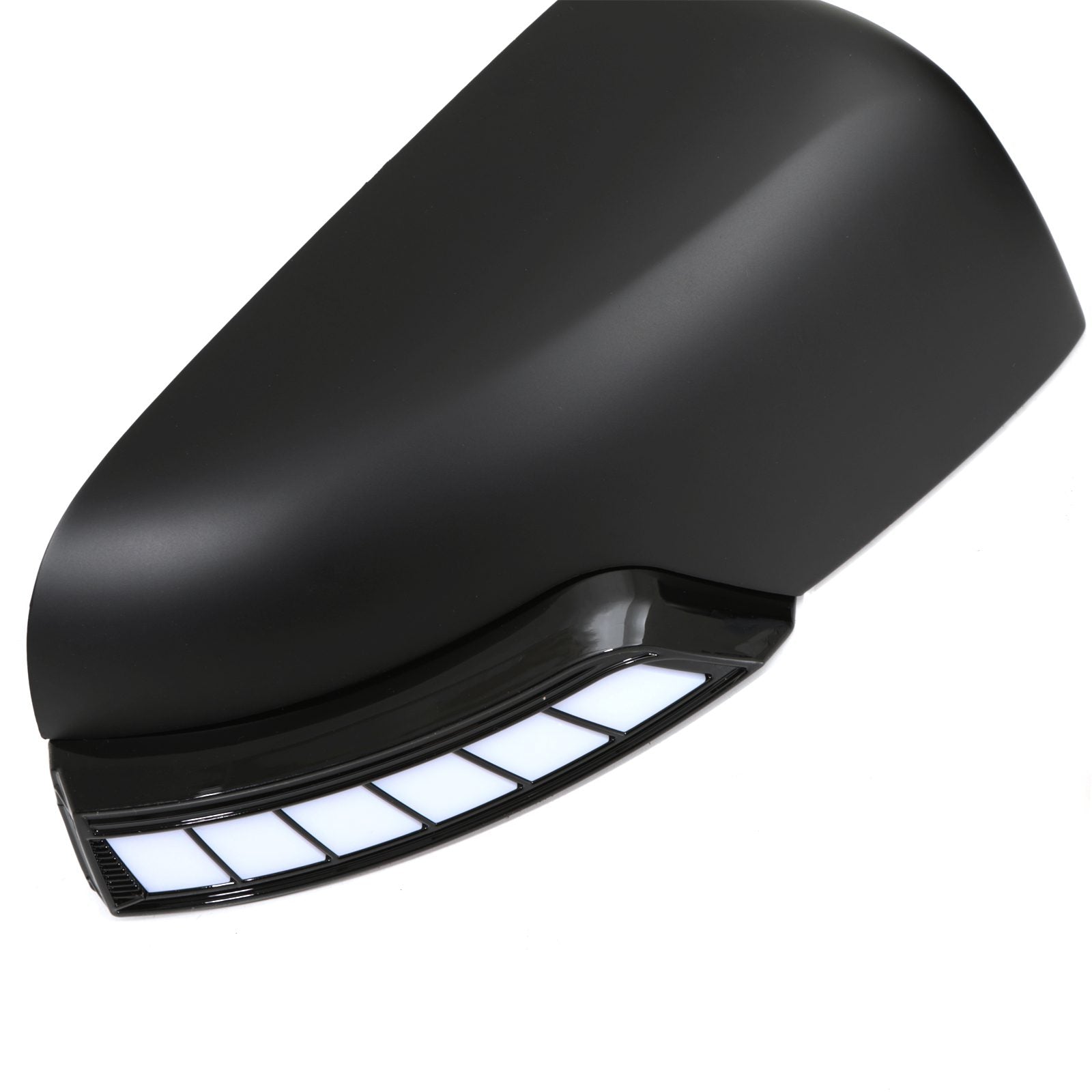 Ford Ranger T6 T7 T8 2011-2020 Black Door Mirror Covers With Sweeping LED Indicators