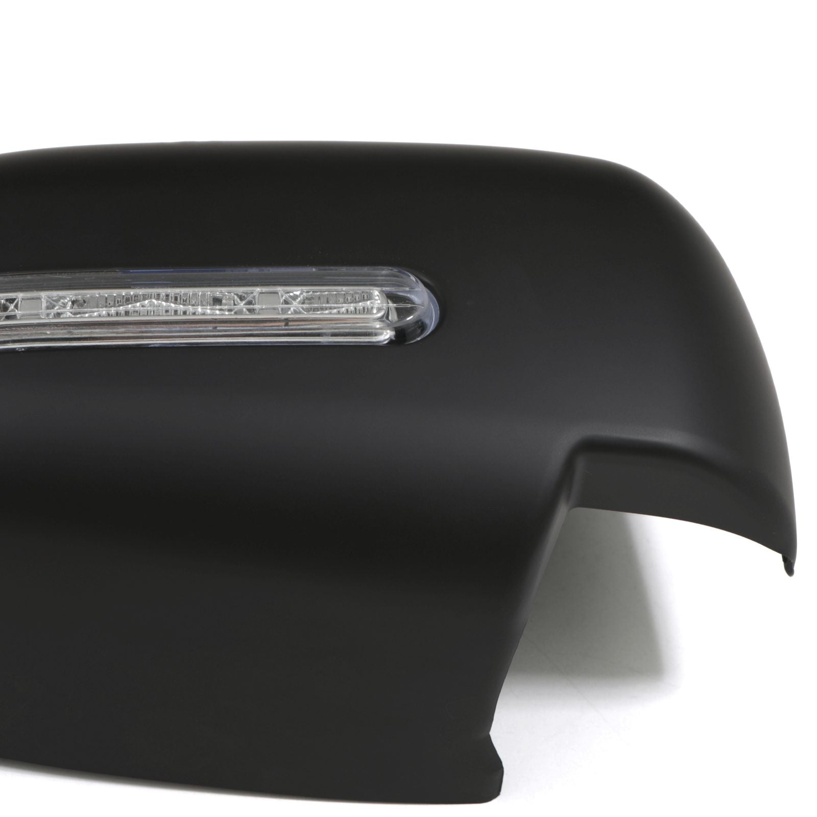 Mitsubishi L200 Triton 15-18 Black Door Mirror Covers With LED Light