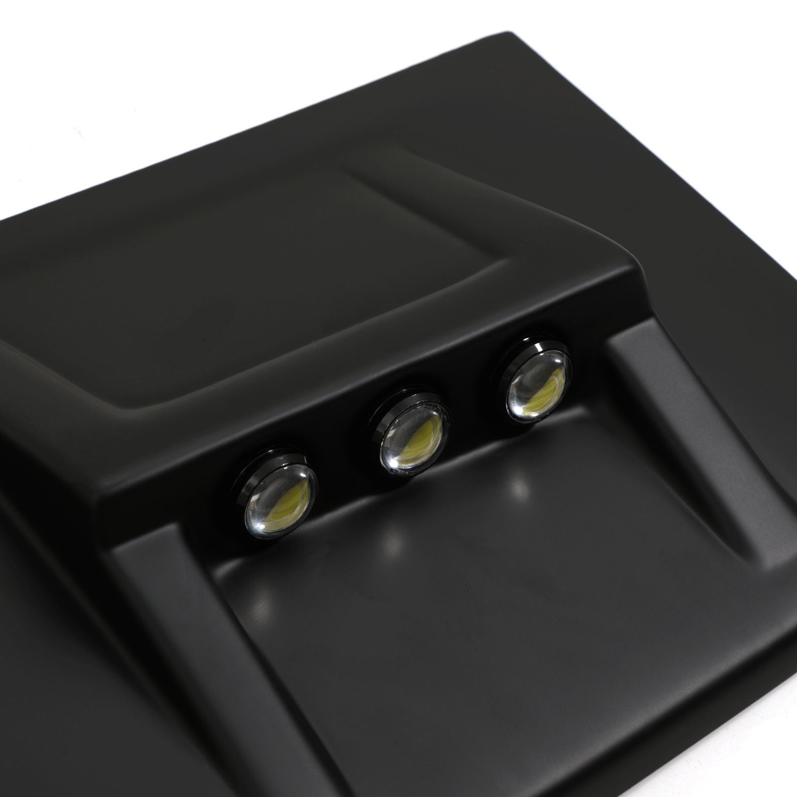 Ford Ranger T6 T7 12-17 Matte Black Roof Cover With LED Lights