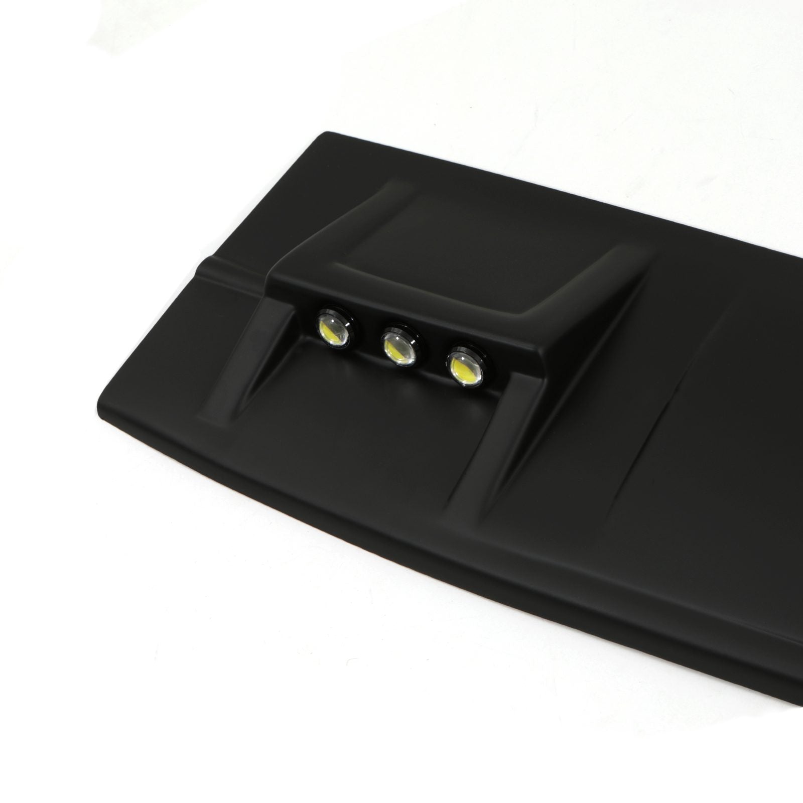 Ford Ranger T6 T7 12-17 Matte Black Roof Cover With LED Lights