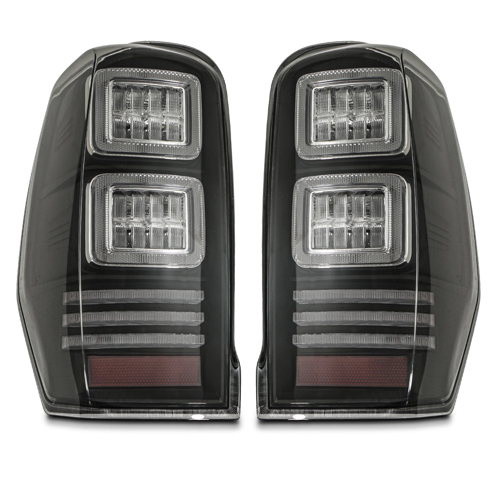 Mitsubishi L200 Triton 19-23 Smoked LED Start Effect Tail Lights